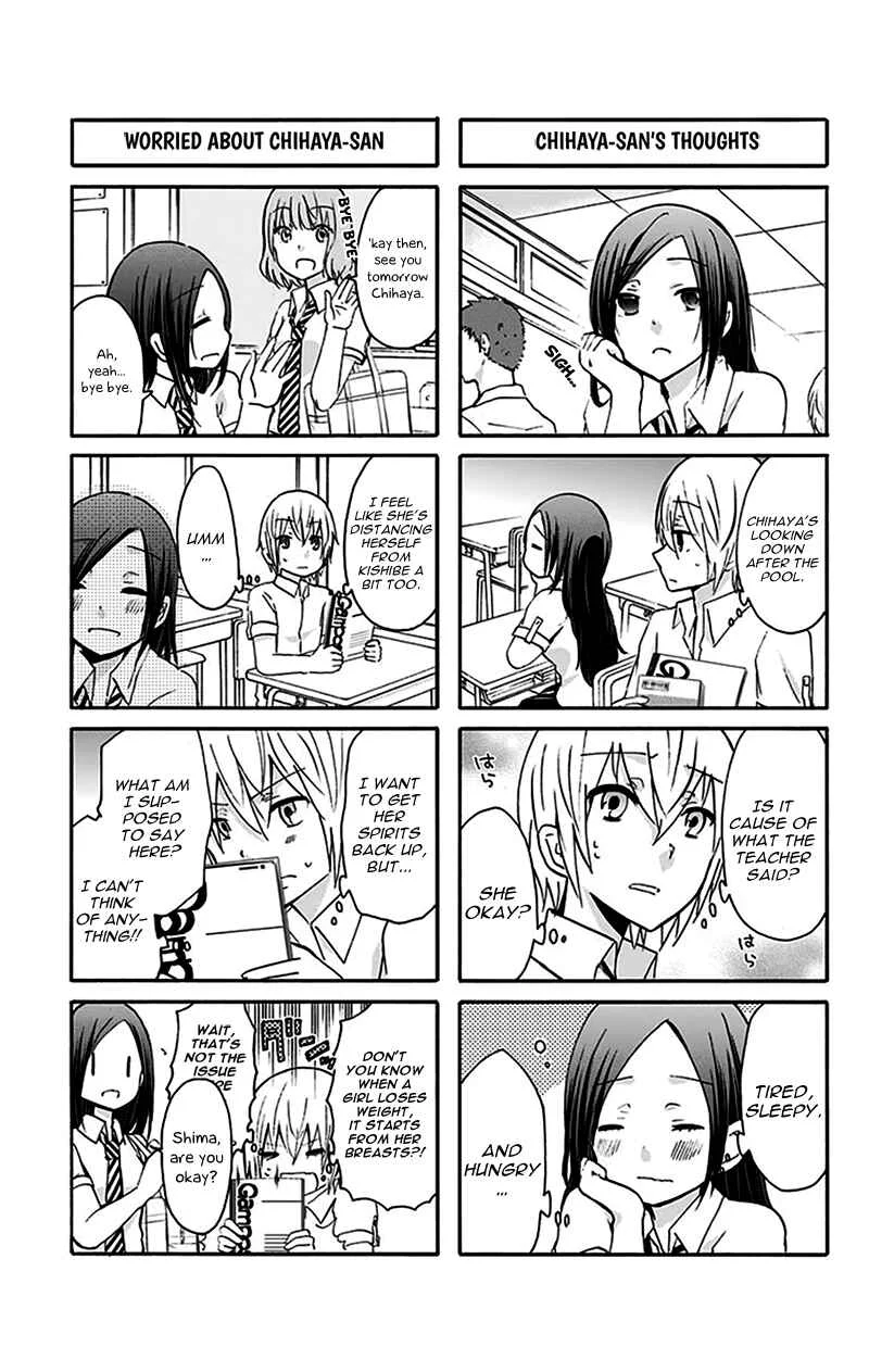 Chihaya-san wa Sono Mama de Ii Chapter 5: Don't you know when a girl loses, it starts with her breasts?! - Page 6