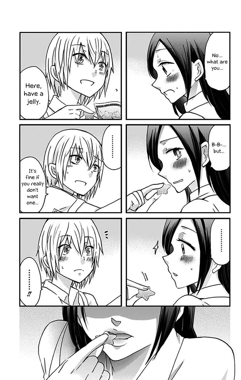 Chihaya-san wa Sono Mama de Ii Chapter 5: Don't you know when a girl loses, it starts with her breasts?! - Page 8
