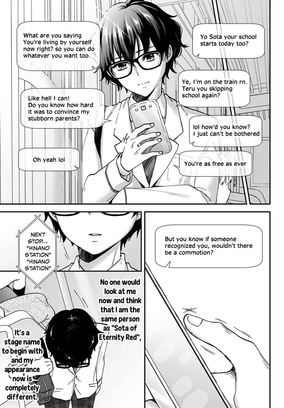 Chiisana Kimi to, Koe wo Tooku ni Chapter 1: Your voice - Page 3