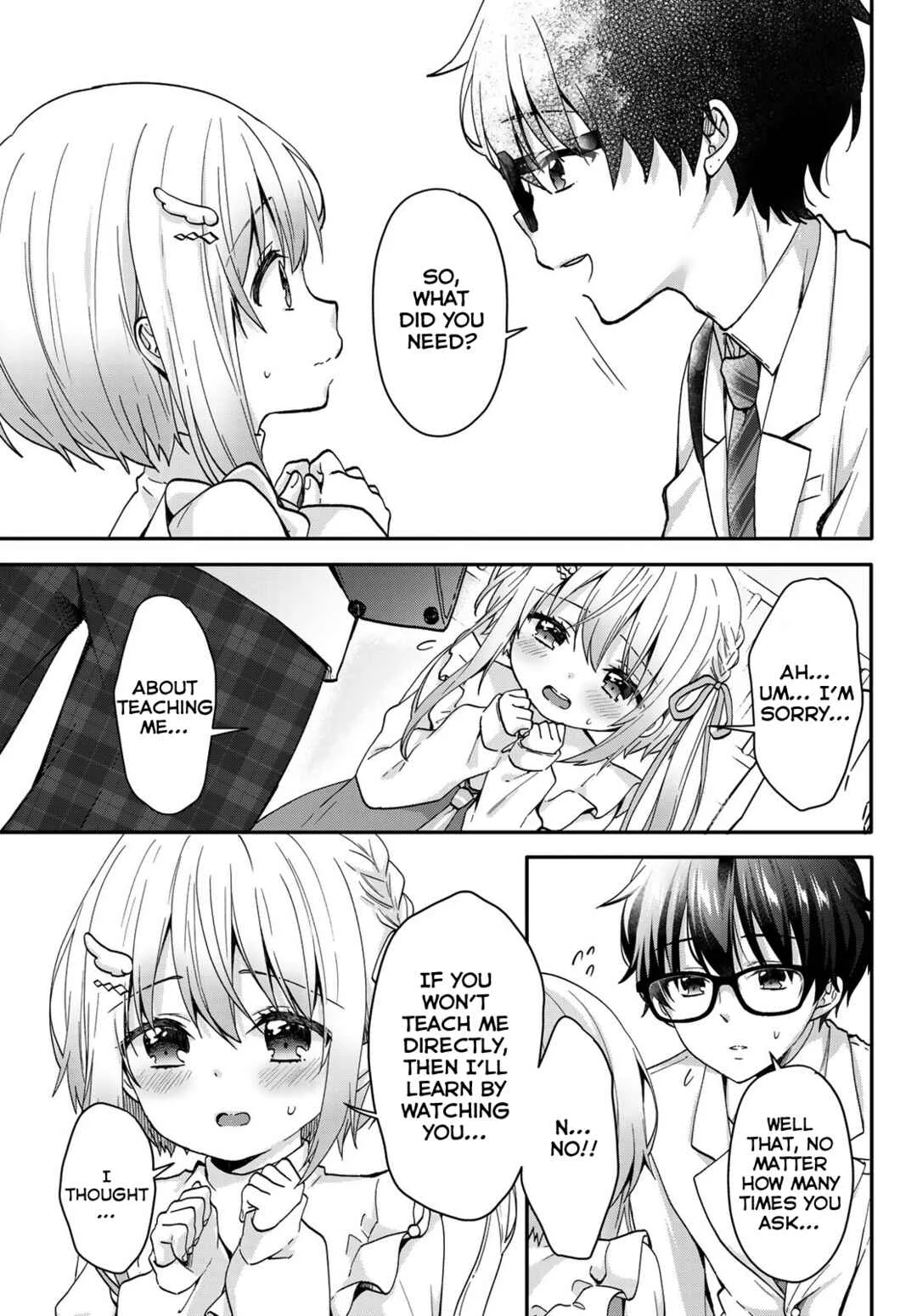 Chiisana Kimi to, Koe wo Tooku ni Chapter 2: Private Lessons 1 - Page 7