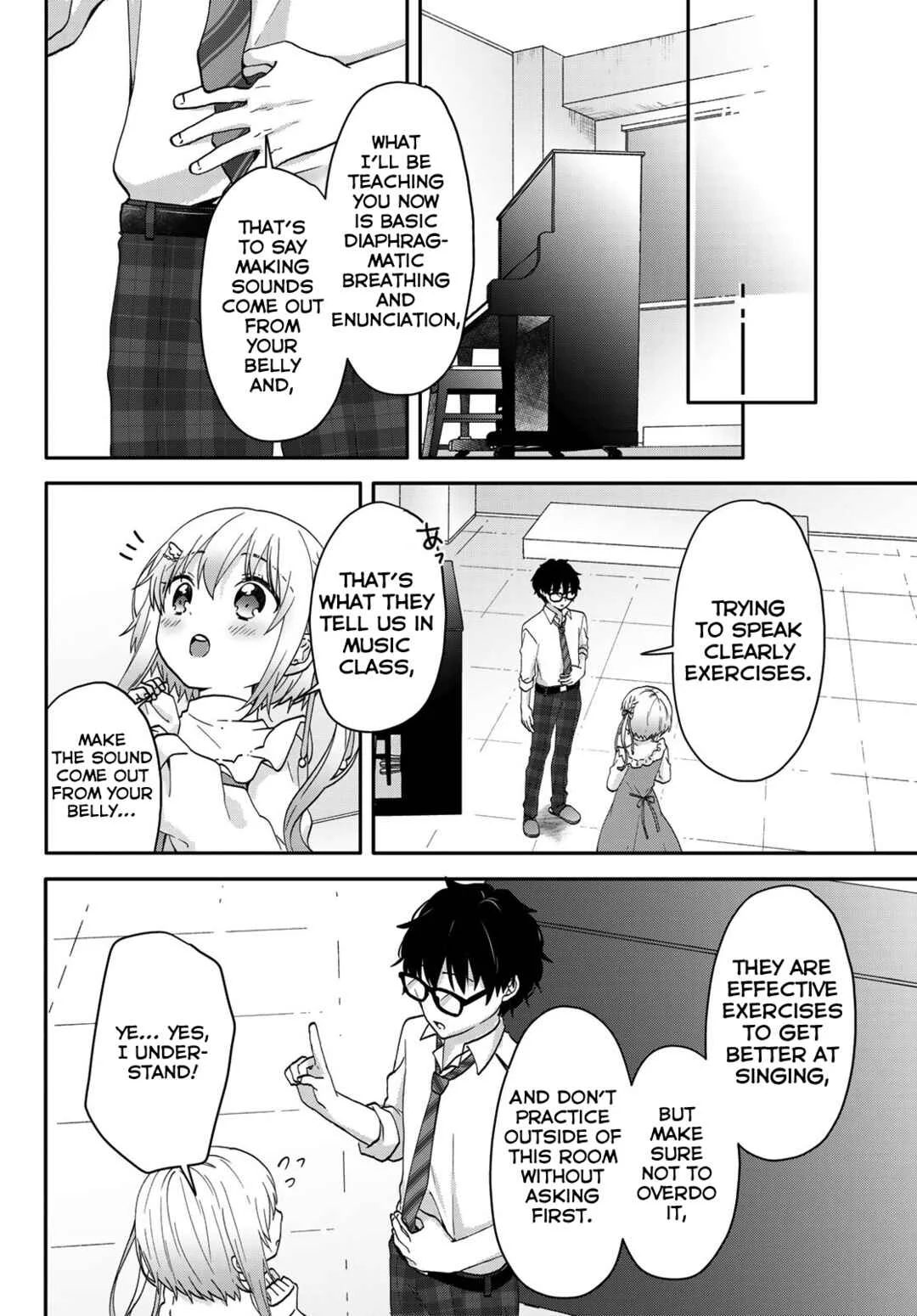 Chiisana Kimi to, Koe wo Tooku ni Chapter 3: Private Lessons 2 - Page 14