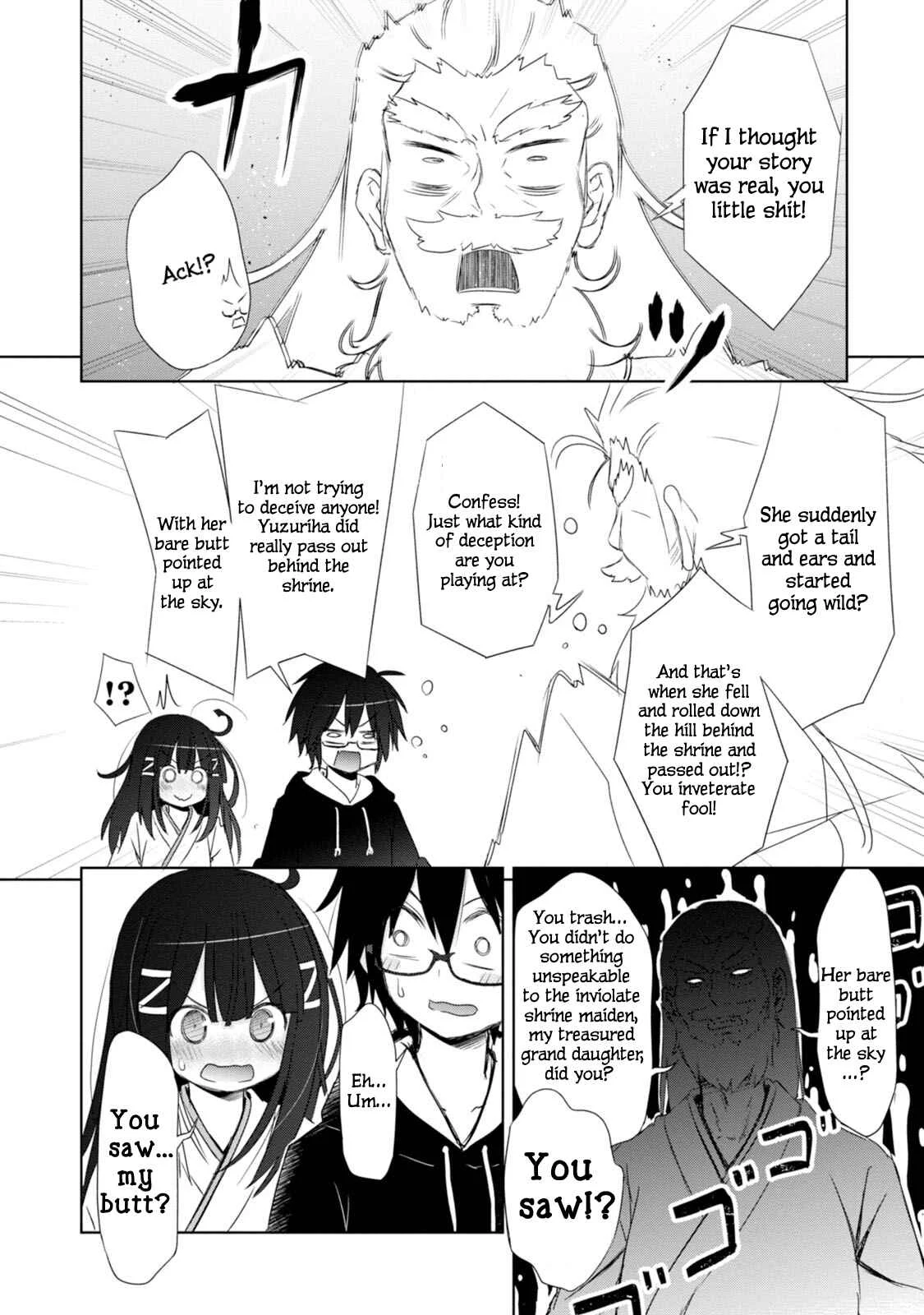 ChinChin KemoKemo Chapter 2: The Story of Neighborhood Shrine Maiden Who Became Impossible to Handle by Becoming Animalistic. - Page 3