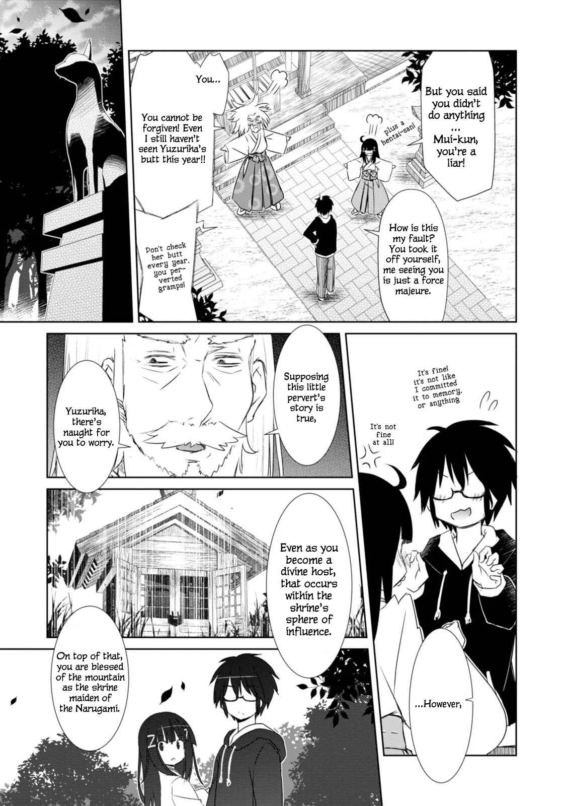 ChinChin KemoKemo Chapter 2: The Story of Neighborhood Shrine Maiden Who Became Impossible to Handle by Becoming Animalistic. - Page 4