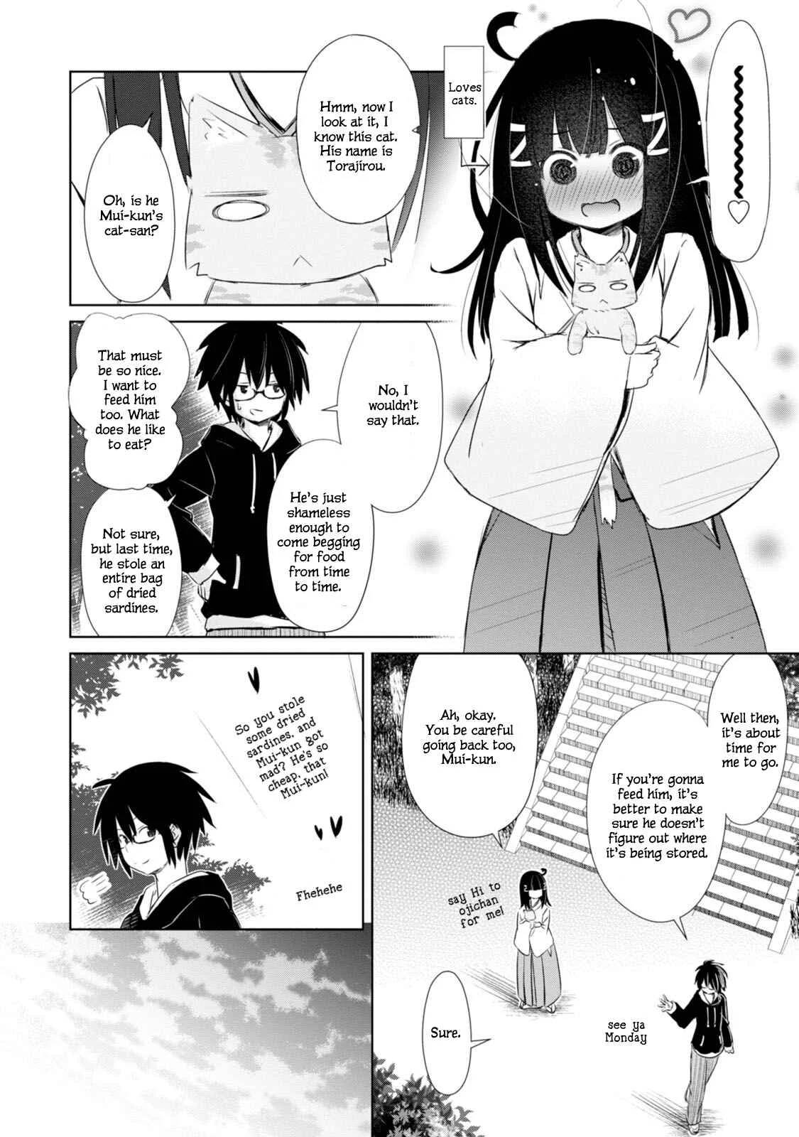 ChinChin KemoKemo Chapter 2: The Story of Neighborhood Shrine Maiden Who Became Impossible to Handle by Becoming Animalistic. - Page 7