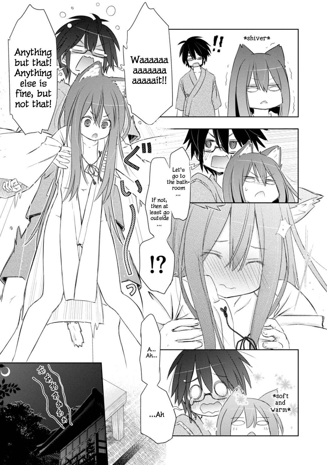 ChinChin KemoKemo Chapter 2: The Story of Neighborhood Shrine Maiden Who Became Impossible to Handle by Becoming Animalistic. - Page 16