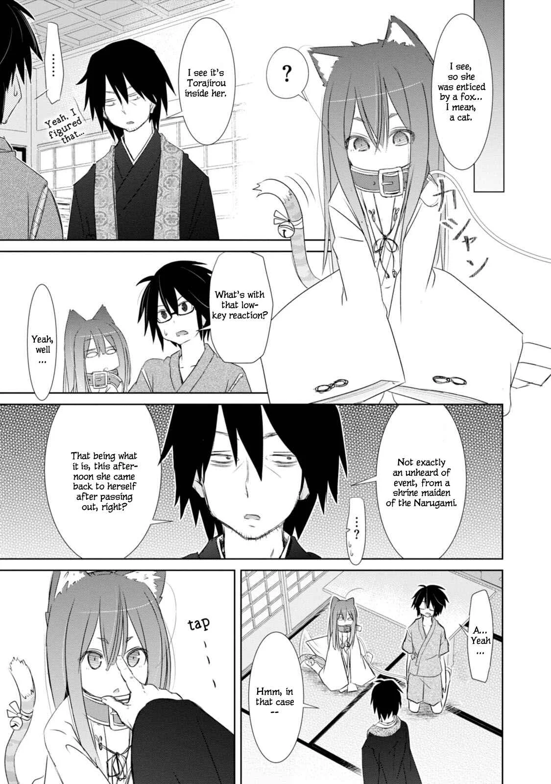 ChinChin KemoKemo Chapter 2: The Story of Neighborhood Shrine Maiden Who Became Impossible to Handle by Becoming Animalistic. - Page 18