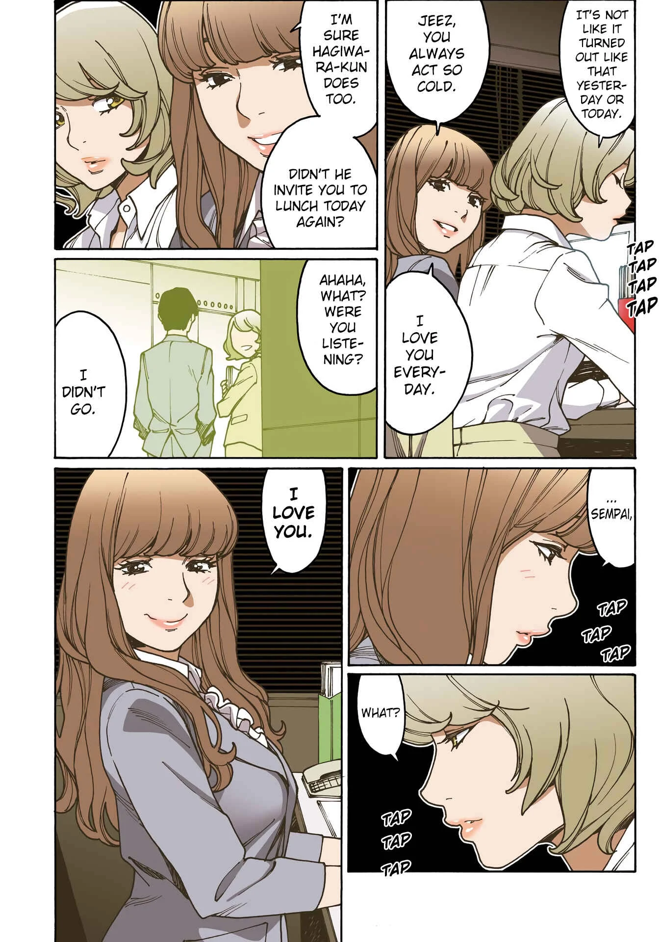 Chocolat Shakaijin Yuri Anthology Chapter 1: Our night together - Page 2