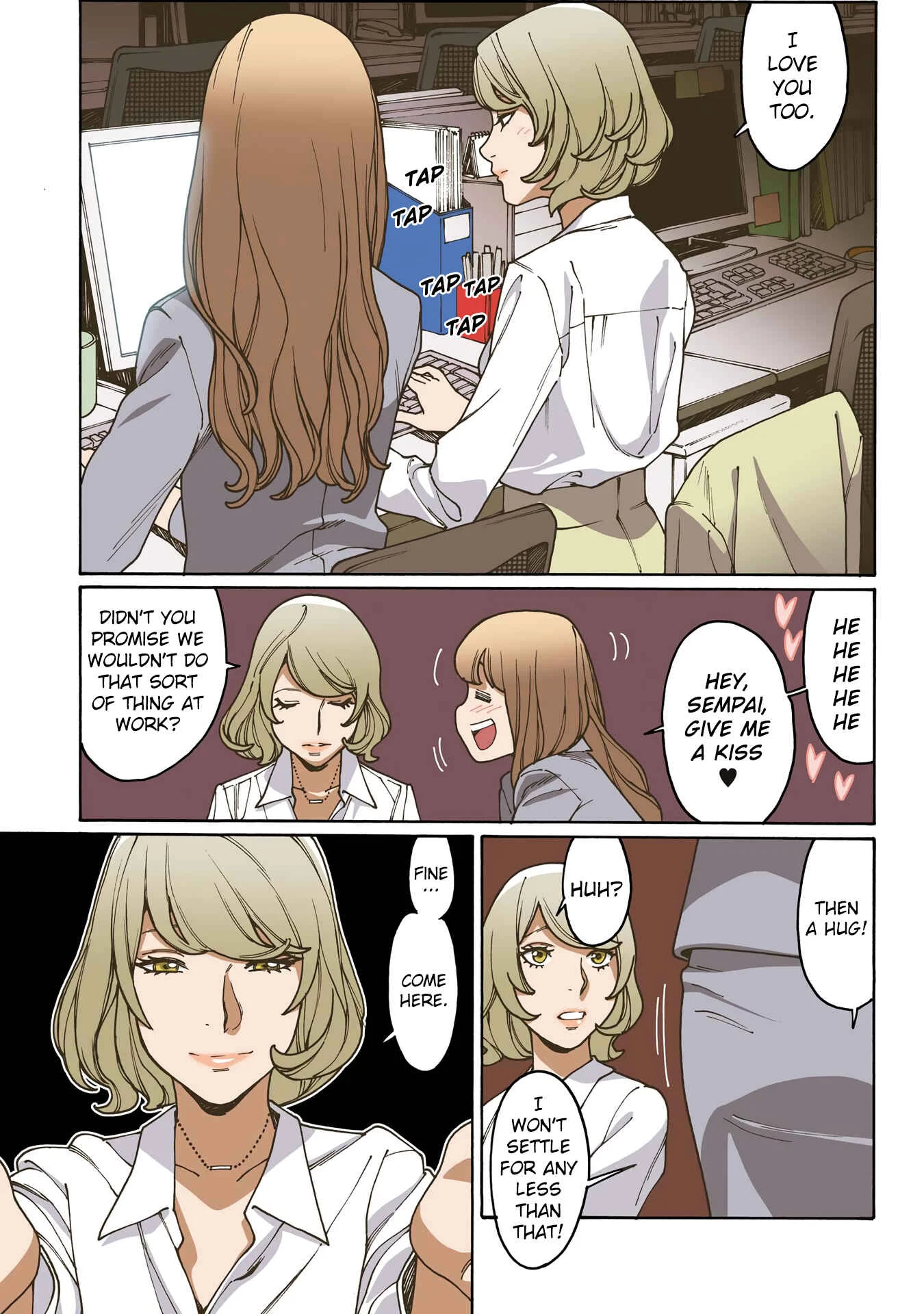 Chocolat Shakaijin Yuri Anthology Chapter 1: Our night together - Page 3
