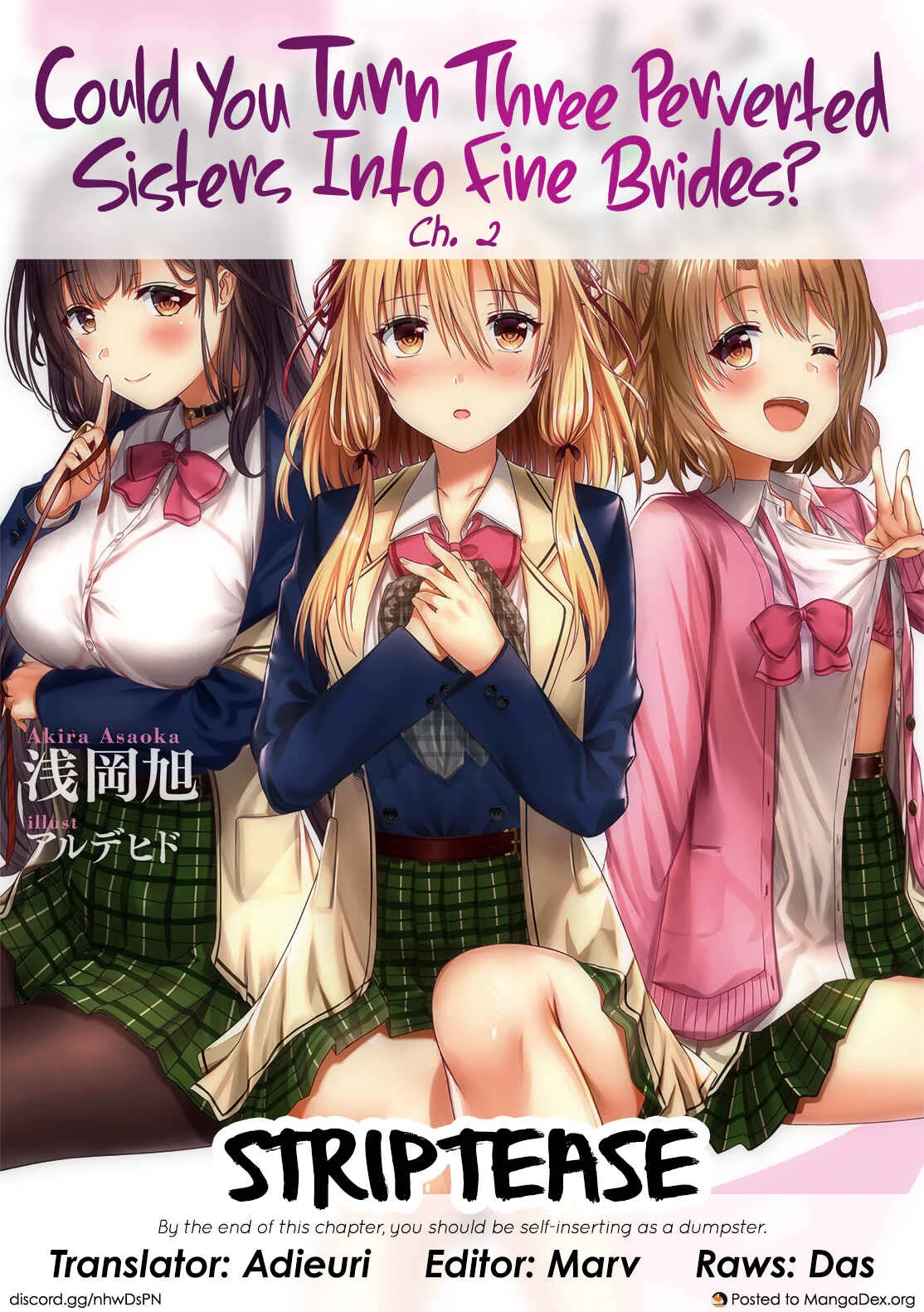 Choppiri Ecchi na Sanshimai Demo, Oyomesan ni Shitekuremasuka? Chapter 2 - Page 1