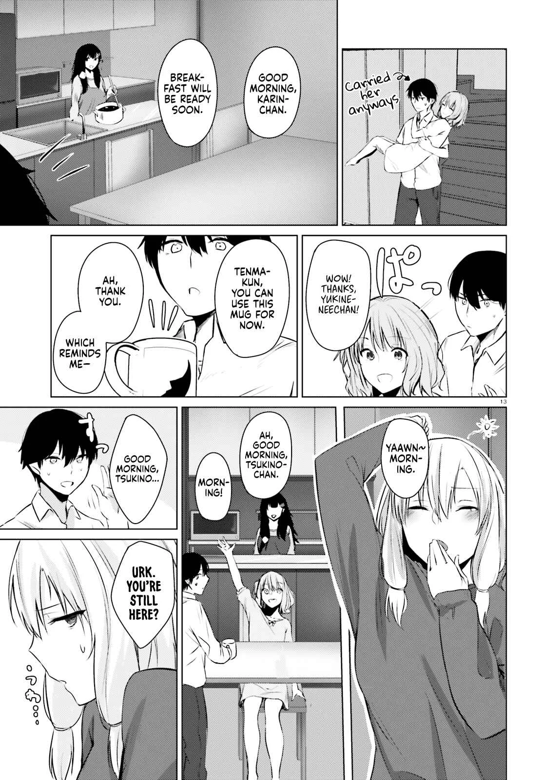 Choppiri Ecchi na Sanshimai Demo, Oyomesan ni Shitekuremasuka? Chapter 2 - Page 14