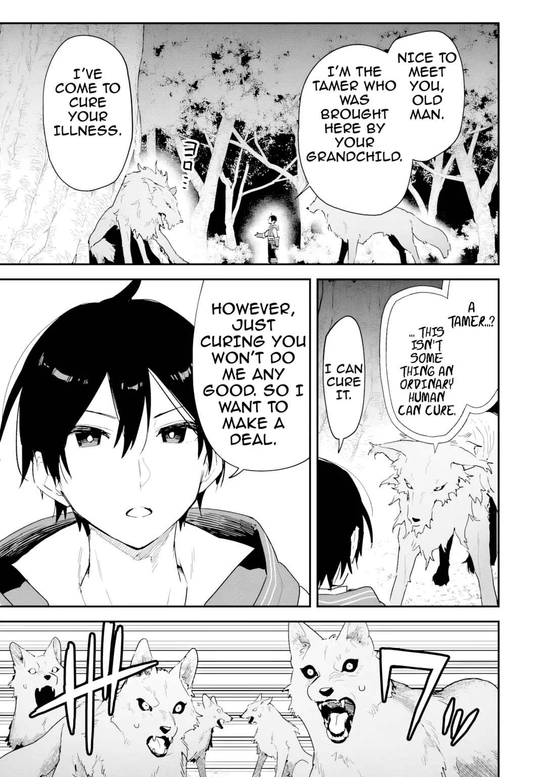 Choukyoushi wa Mamono ni Kakomarete Ikite ikimasu ~Yuusha Party ni Oite Ikareta kedo, Densetsu no Mamono to Deai Saikyou ni natteta~ Chapter 1 - Page 35