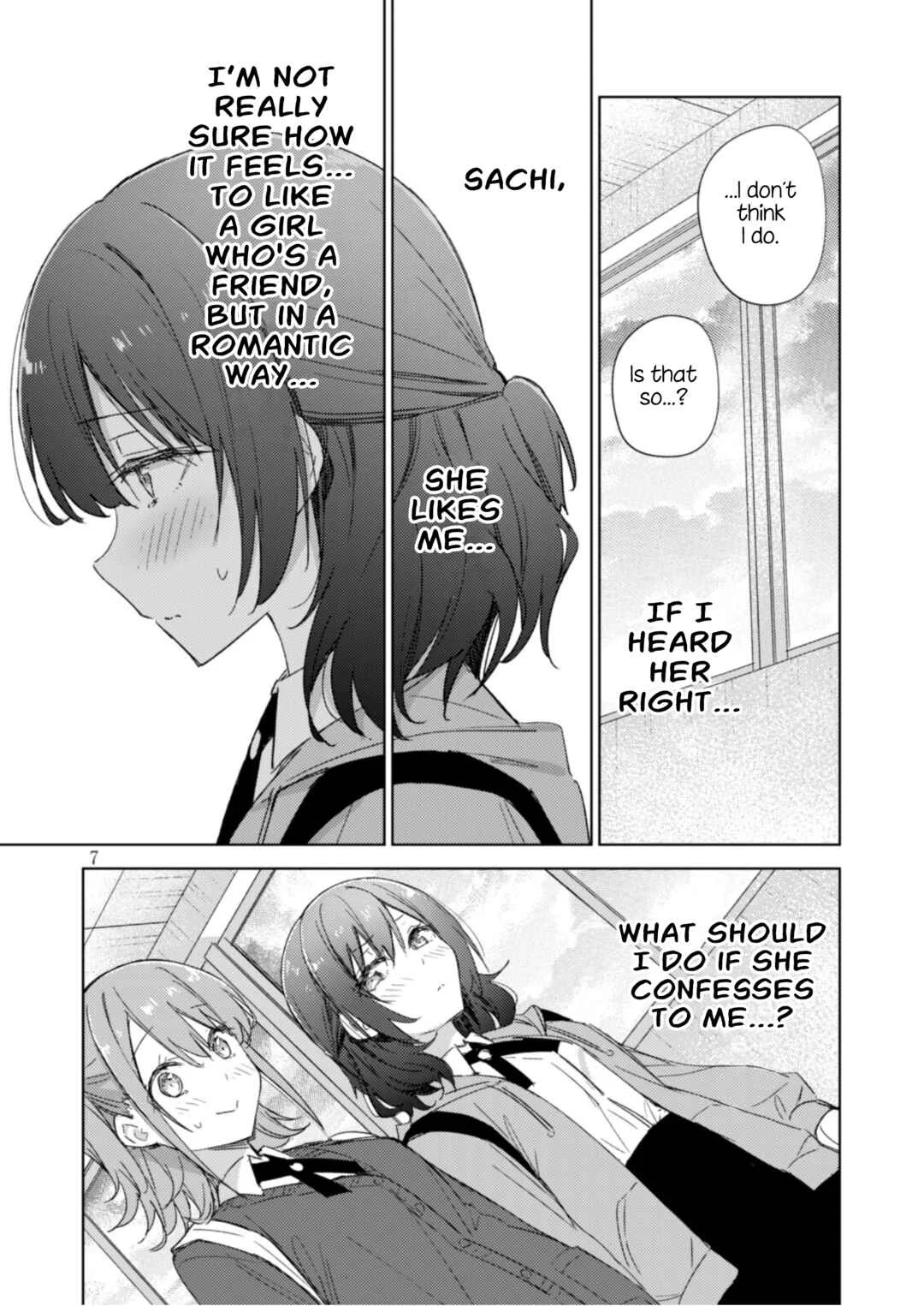 Circle 「Yurika」 Yuri Anthology 2 Kokuhaku no Sukimade x Kogarashi no Ruche Chapter 1 - Page 6
