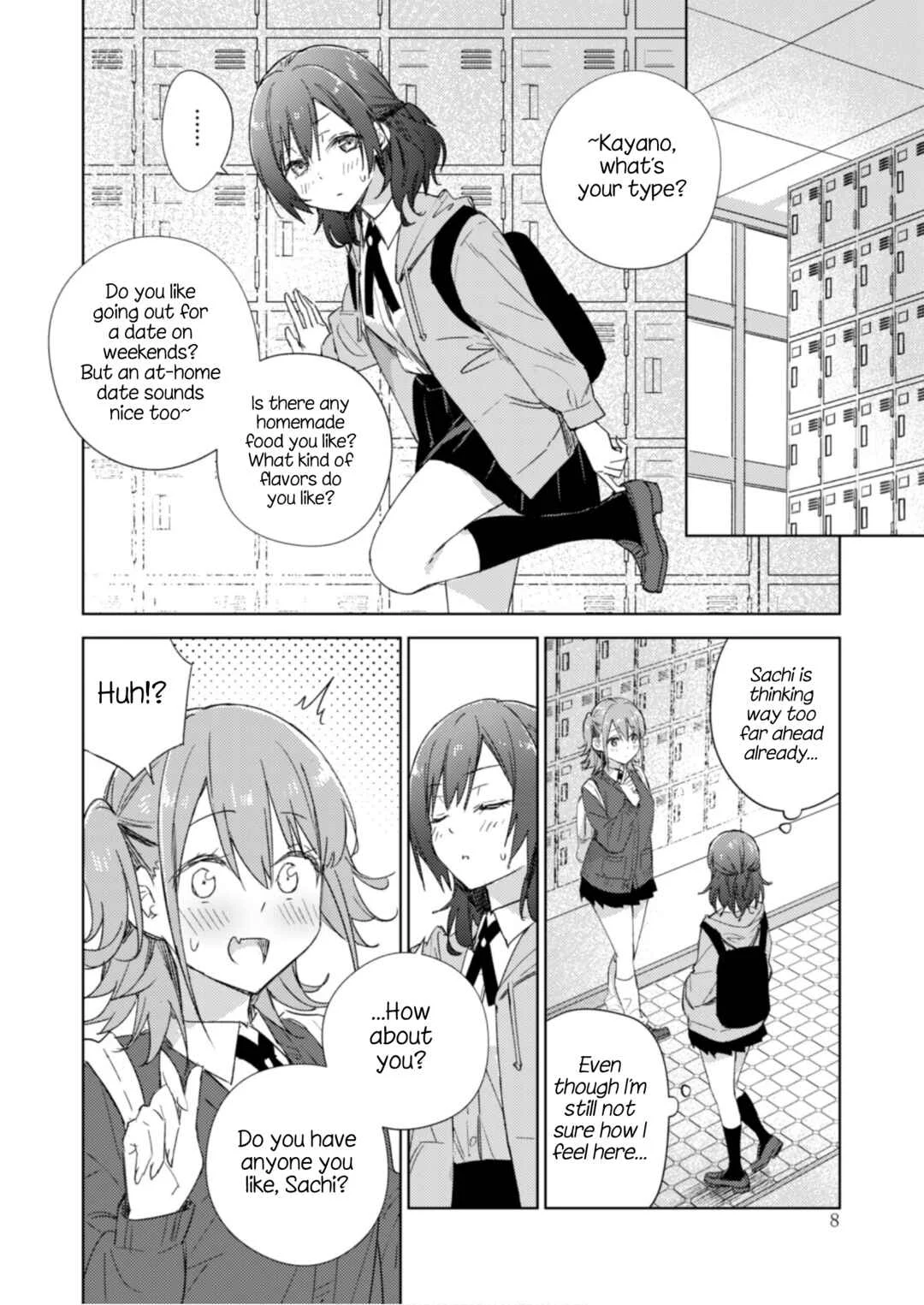Circle 「Yurika」 Yuri Anthology 2 Kokuhaku no Sukimade x Kogarashi no Ruche Chapter 1 - Page 7