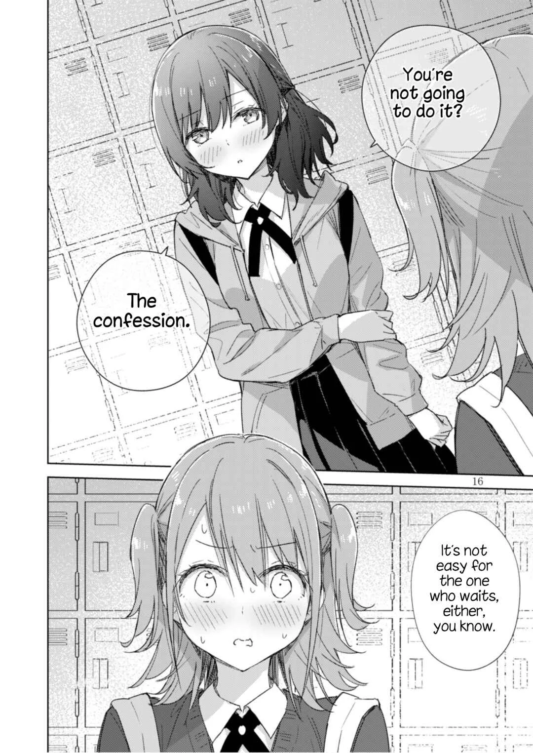 Circle 「Yurika」 Yuri Anthology 2 Kokuhaku no Sukimade x Kogarashi no Ruche Chapter 1 - Page 15