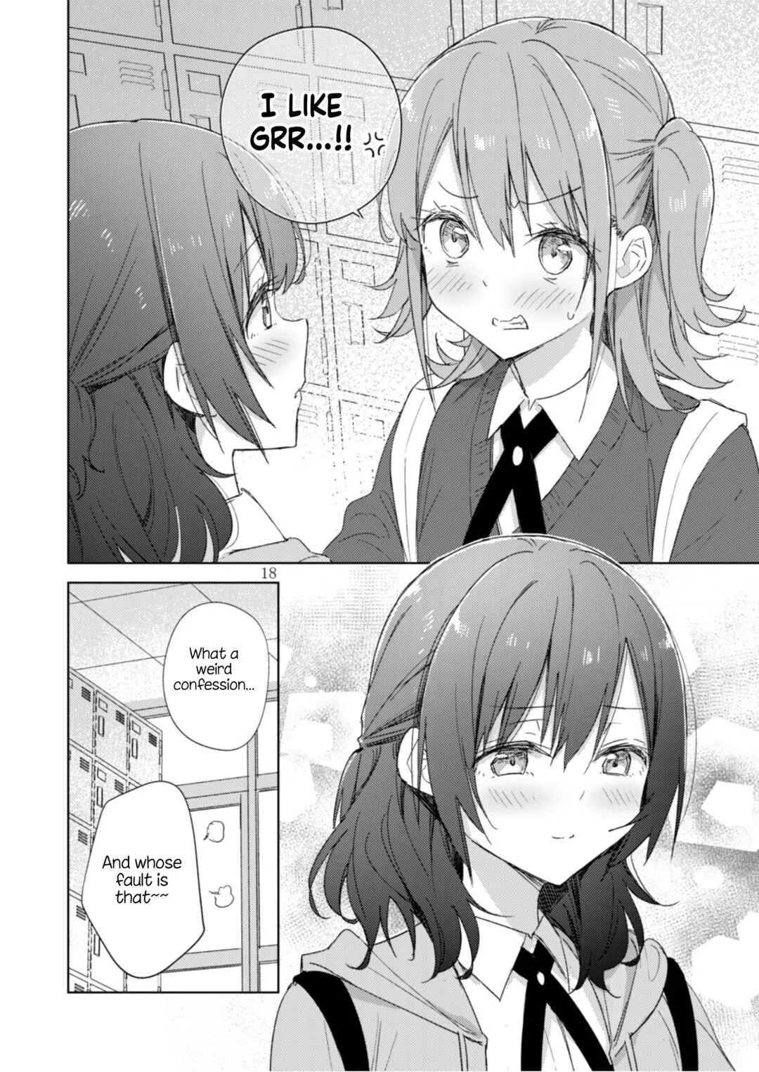Circle 「Yurika」 Yuri Anthology 2 Kokuhaku no Sukimade x Kogarashi no Ruche Chapter 1 - Page 17