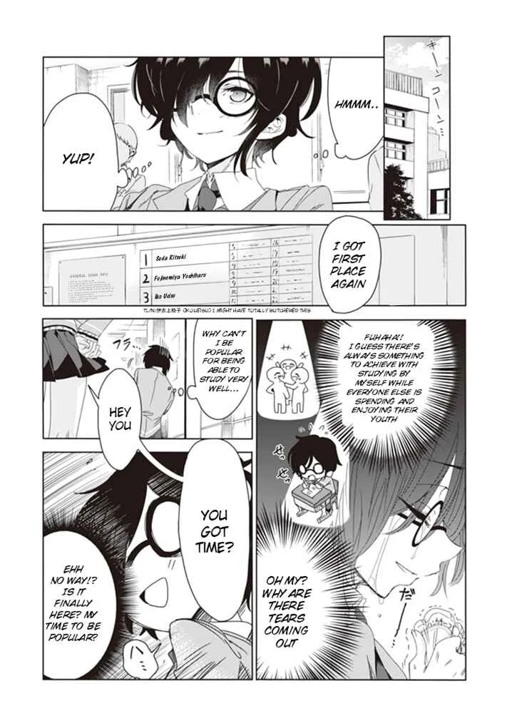 Class de In-cha no Ore ga Jitsu wa Daininki Band no Vocal na Ken Chapter 1 - Page 15