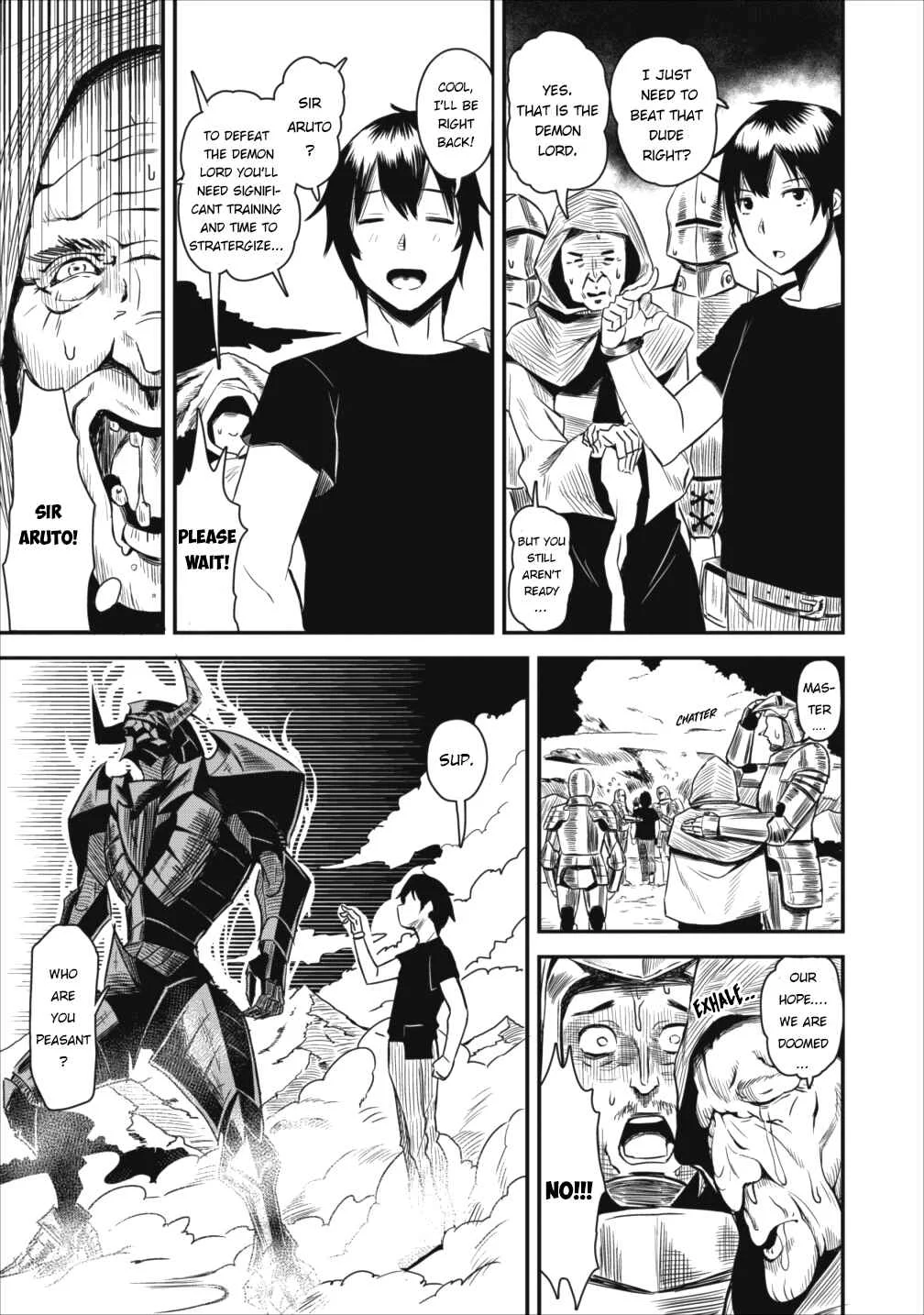 Class-goto Shuudan Teni Shimashita ga, ichiban Tsuyoi Ore wa Saijaku no Shounin ni Gisouchuu Chapter 1 - Page 4