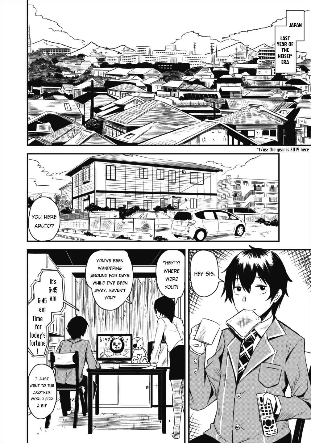 Class-goto Shuudan Teni Shimashita ga, ichiban Tsuyoi Ore wa Saijaku no Shounin ni Gisouchuu Chapter 1 - Page 8