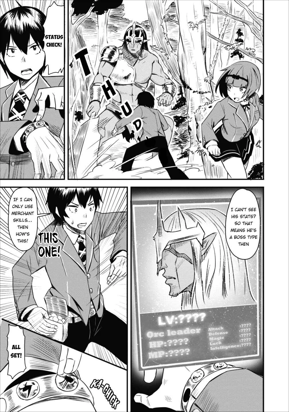 Class-goto Shuudan Teni Shimashita ga, ichiban Tsuyoi Ore wa Saijaku no Shounin ni Gisouchuu Chapter 1 - Page 23