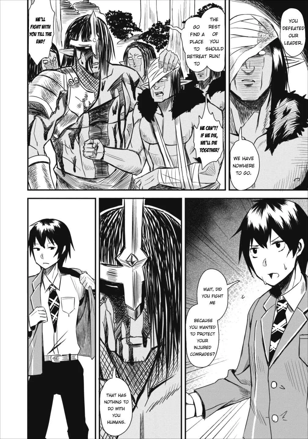 Class-goto Shuudan Teni Shimashita ga, ichiban Tsuyoi Ore wa Saijaku no Shounin ni Gisouchuu Chapter 1 - Page 30