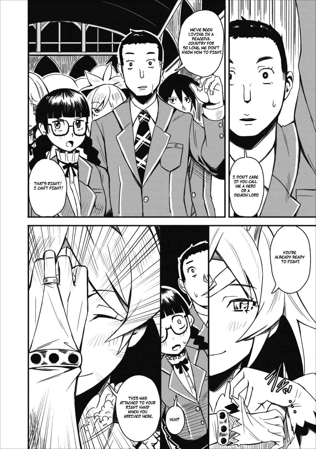 Class-goto Shuudan Teni Shimashita ga, ichiban Tsuyoi Ore wa Saijaku no Shounin ni Gisouchuu Chapter 2 - Page 5