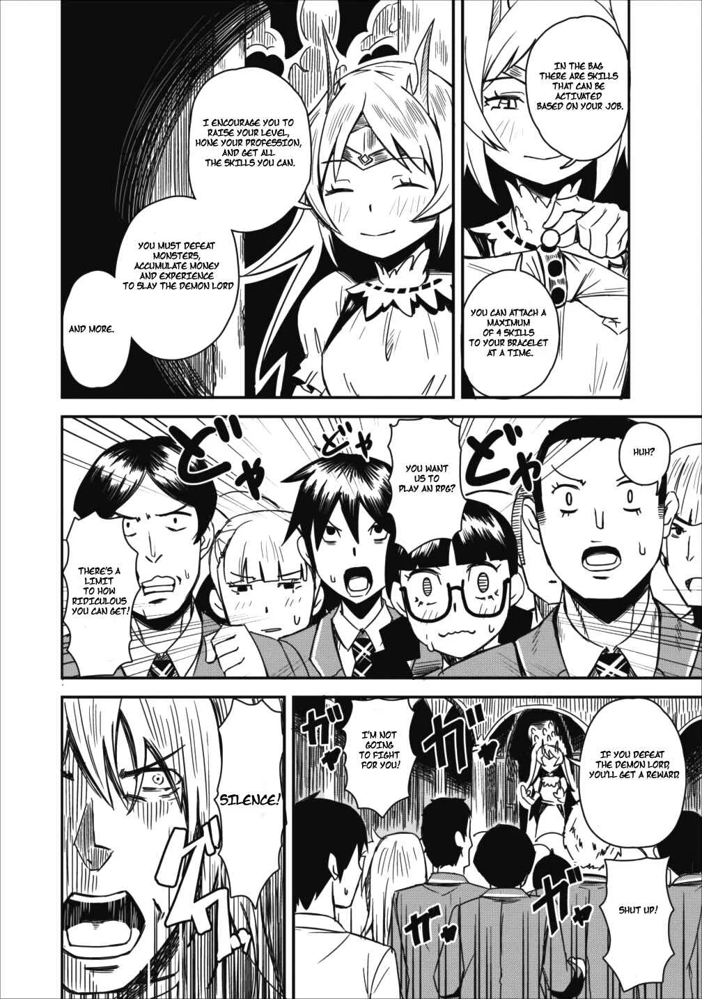 Class-goto Shuudan Teni Shimashita ga, ichiban Tsuyoi Ore wa Saijaku no Shounin ni Gisouchuu Chapter 2 - Page 7