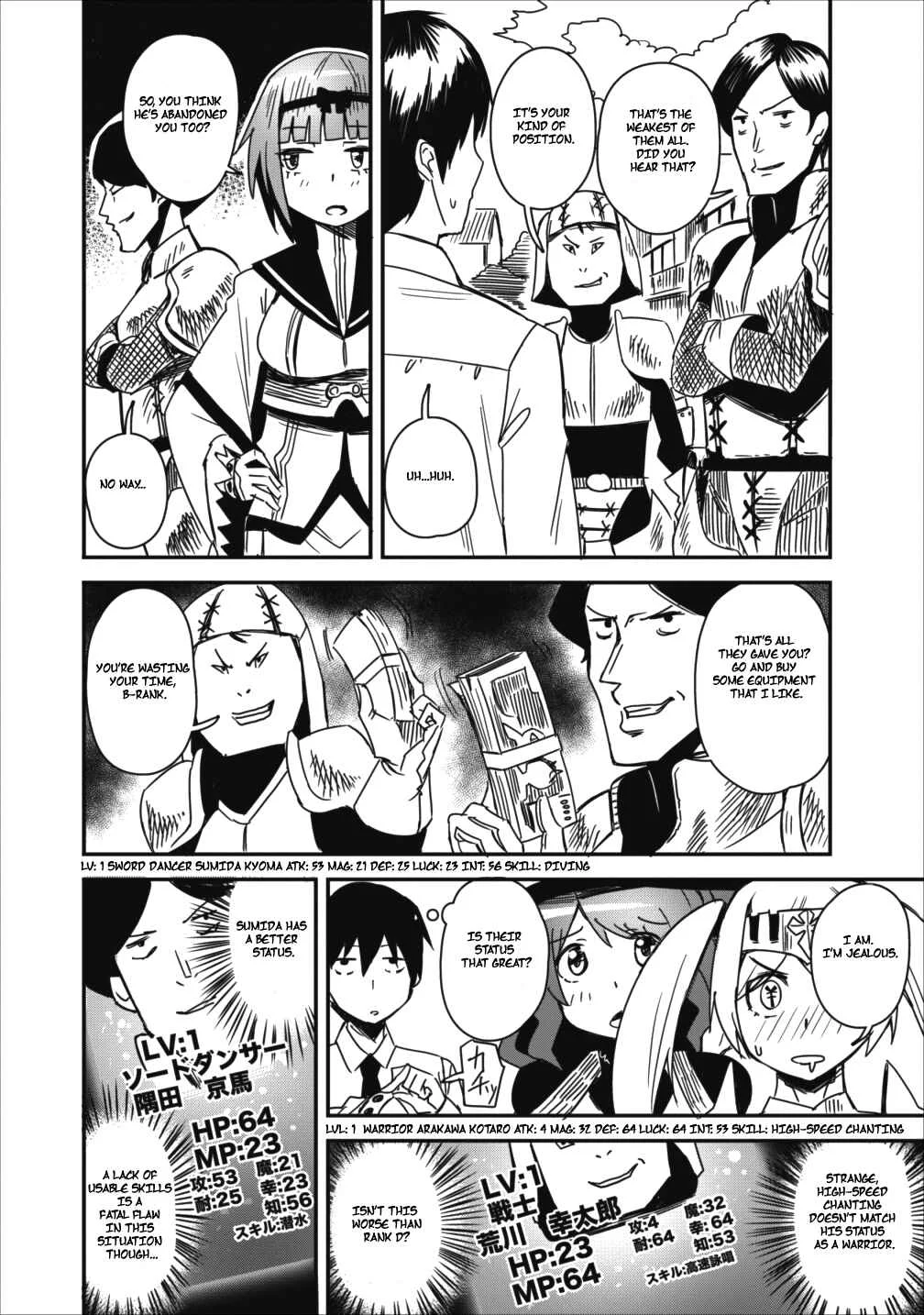 Class-goto Shuudan Teni Shimashita ga, ichiban Tsuyoi Ore wa Saijaku no Shounin ni Gisouchuu Chapter 2 - Page 19