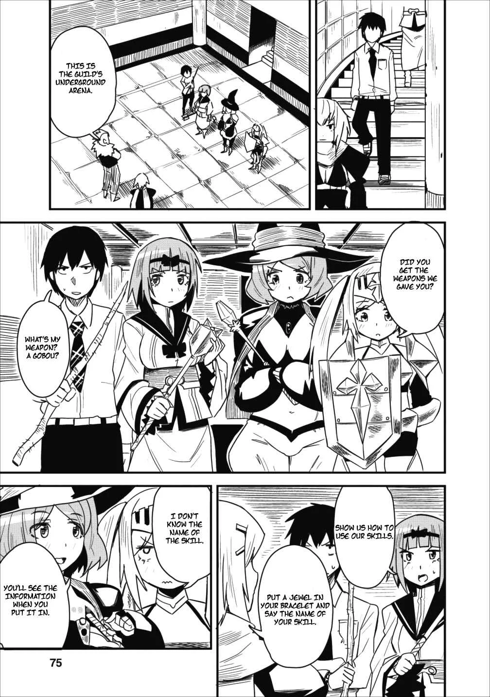 Class-goto Shuudan Teni Shimashita ga, ichiban Tsuyoi Ore wa Saijaku no Shounin ni Gisouchuu Chapter 3 - Page 10
