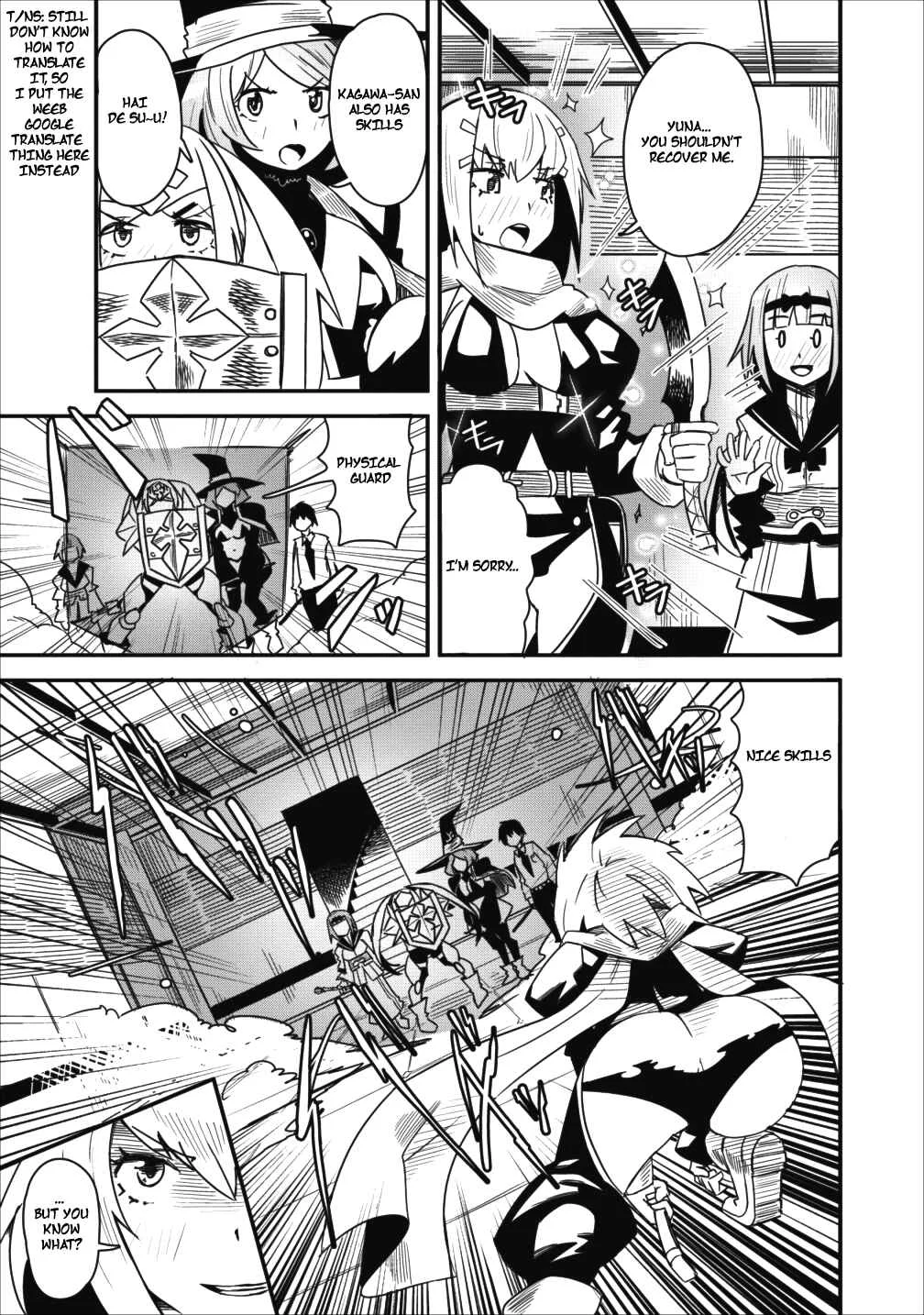 Class-goto Shuudan Teni Shimashita ga, ichiban Tsuyoi Ore wa Saijaku no Shounin ni Gisouchuu Chapter 3 - Page 14