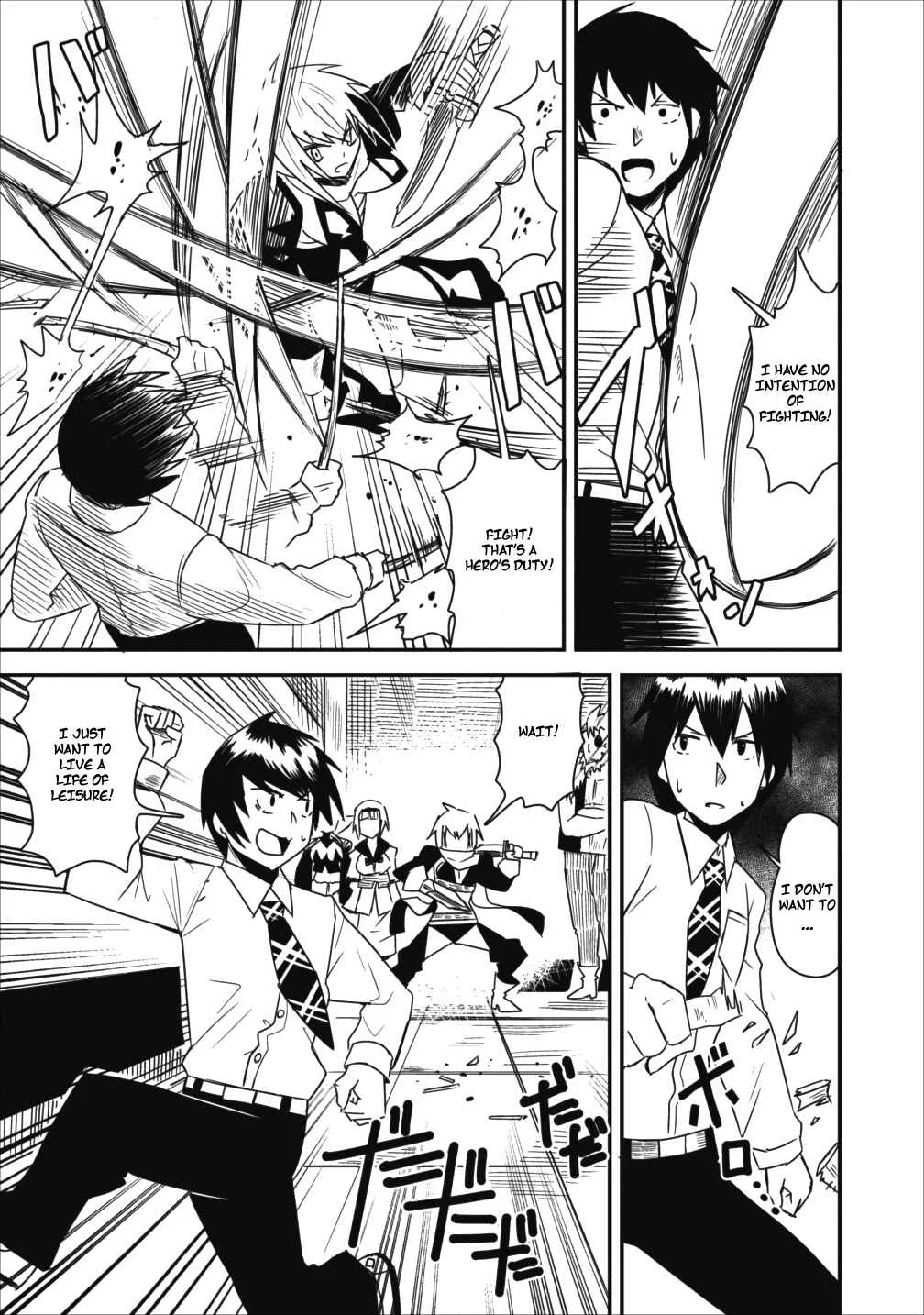 Class-goto Shuudan Teni Shimashita ga, ichiban Tsuyoi Ore wa Saijaku no Shounin ni Gisouchuu Chapter 3 - Page 22