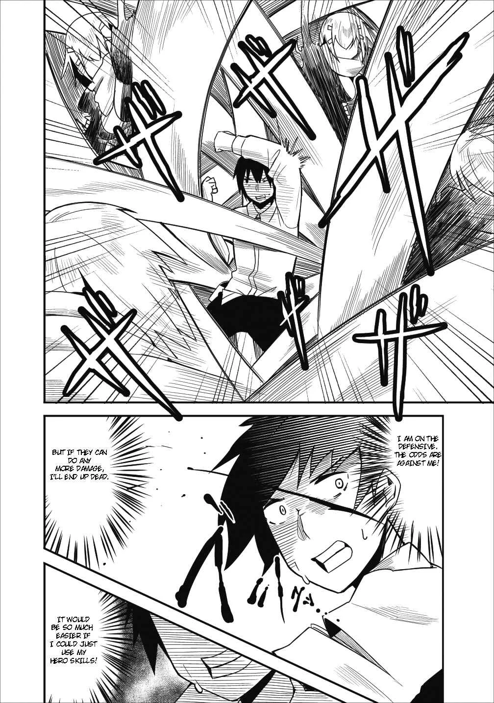Class-goto Shuudan Teni Shimashita ga, ichiban Tsuyoi Ore wa Saijaku no Shounin ni Gisouchuu Chapter 4 - Page 7