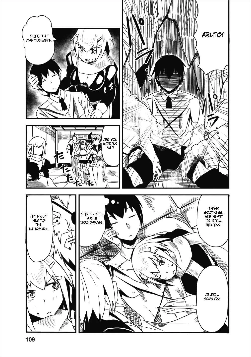 Class-goto Shuudan Teni Shimashita ga, ichiban Tsuyoi Ore wa Saijaku no Shounin ni Gisouchuu Chapter 4 - Page 12