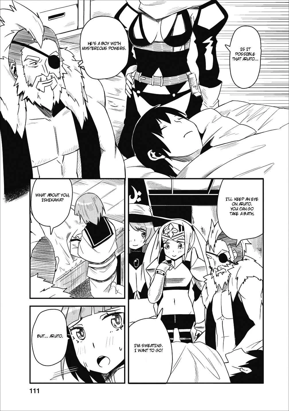 Class-goto Shuudan Teni Shimashita ga, ichiban Tsuyoi Ore wa Saijaku no Shounin ni Gisouchuu Chapter 4 - Page 14