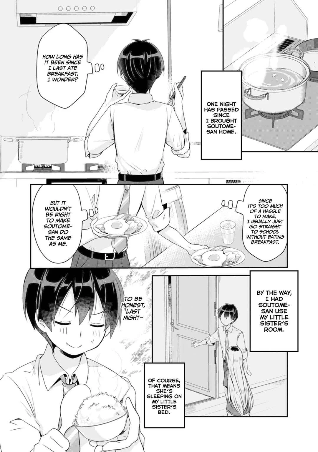 Class no Bocchi Gyaru wo Omochikaeri Shite Seiso Kei Bijin ni Shiteyatta Hanashi Chapter 2 - Page 1