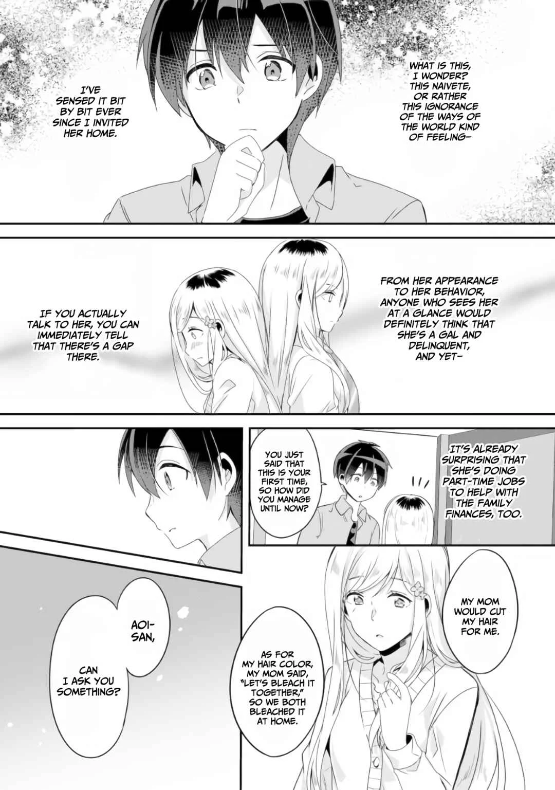 Class no Bocchi Gyaru wo Omochikaeri Shite Seiso Kei Bijin ni Shiteyatta Hanashi Chapter 3 - Page 17