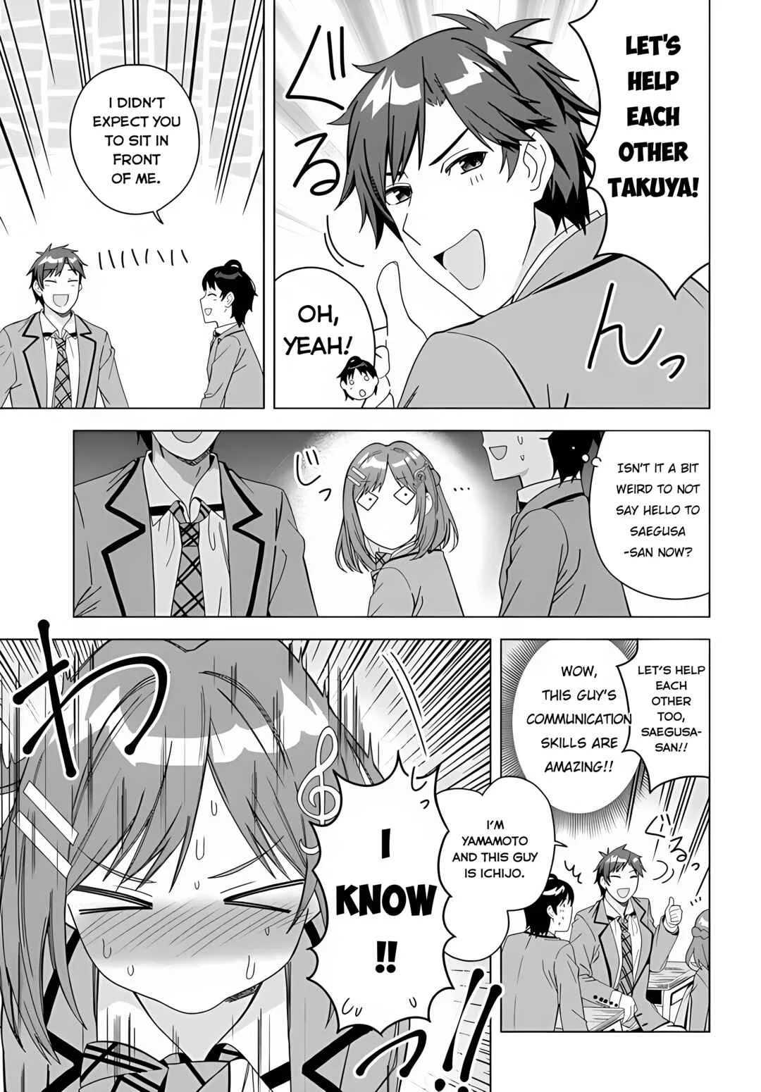 Classmate no Moto Idol ga, Tonikaku Kyodou Fushin nandesu. Chapter 1 - Page 9