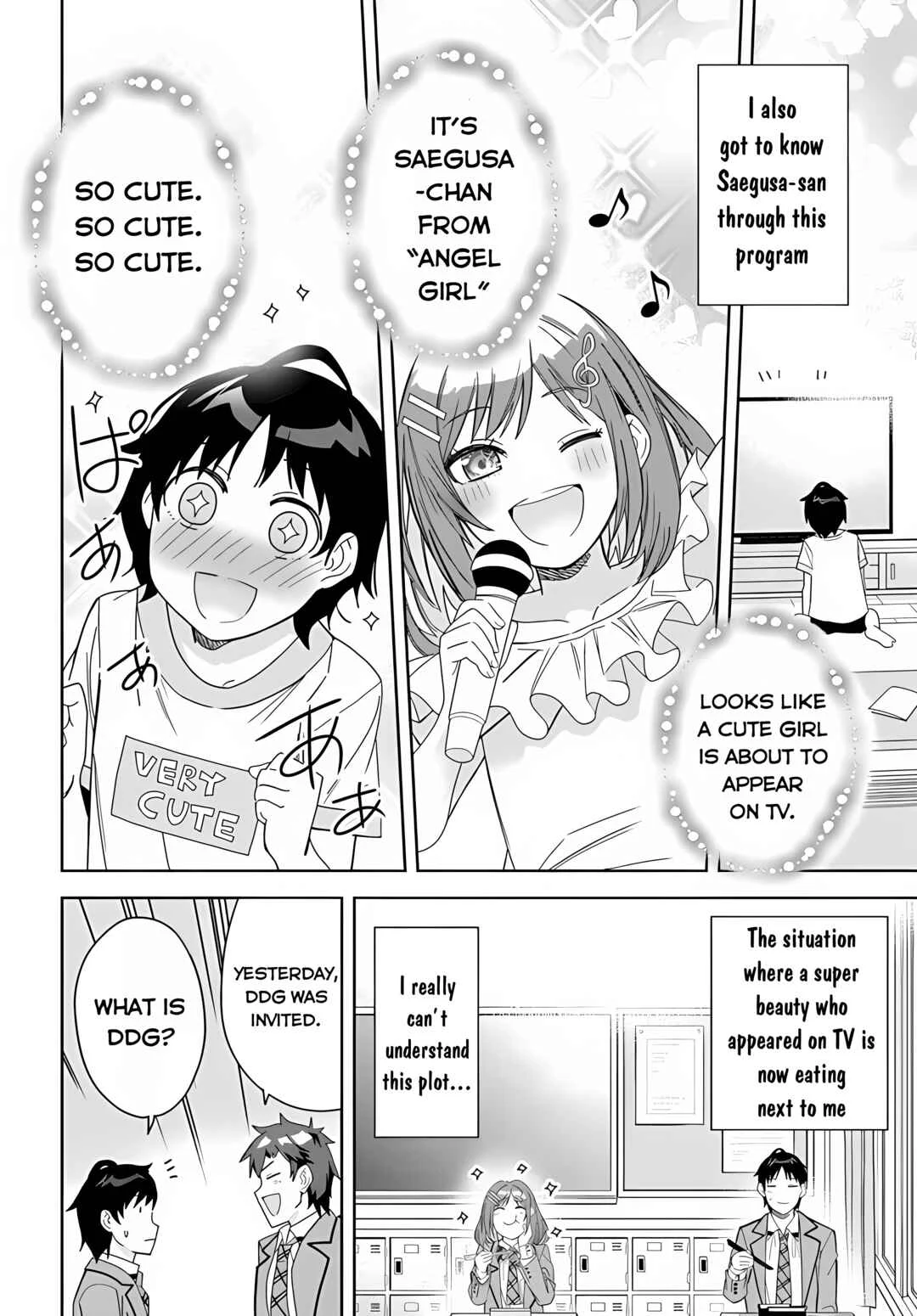 Classmate no Moto Idol ga, Tonikaku Kyodou Fushin nandesu. Chapter 1 - Page 18