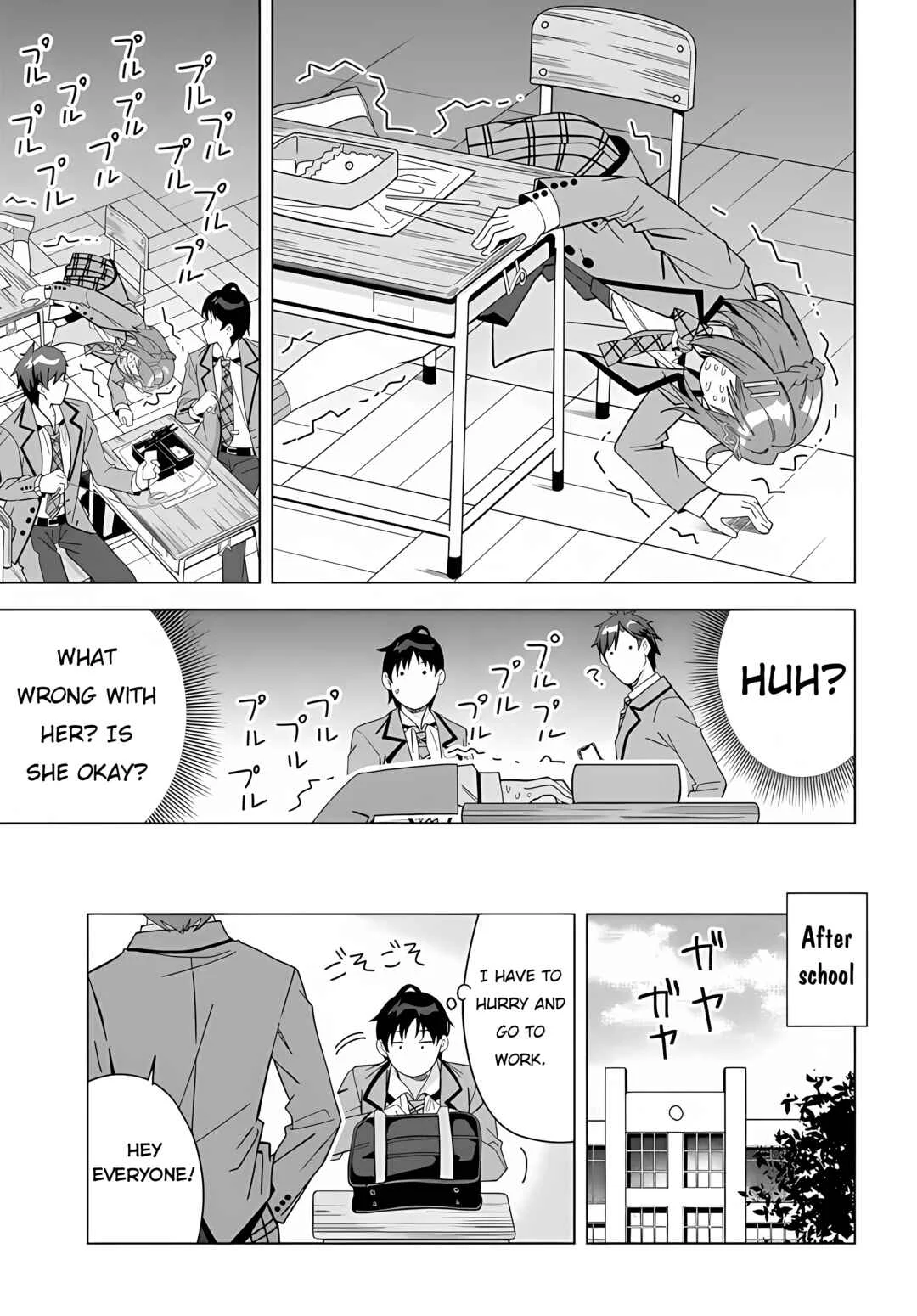 Classmate no Moto Idol ga, Tonikaku Kyodou Fushin nandesu. Chapter 1 - Page 21