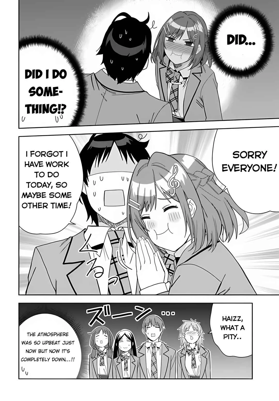 Classmate no Moto Idol ga, Tonikaku Kyodou Fushin nandesu. Chapter 1 - Page 26