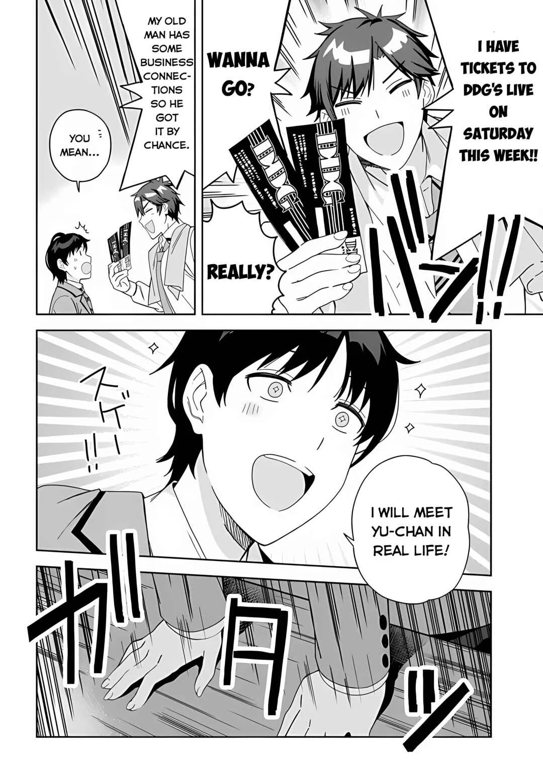 Classmate no Moto Idol ga, Tonikaku Kyodou Fushin nandesu. Chapter 1 - Page 36