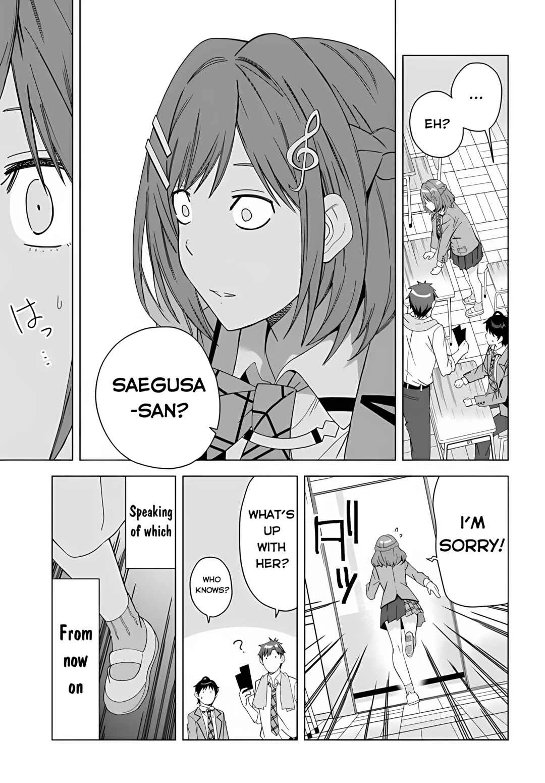 Classmate no Moto Idol ga, Tonikaku Kyodou Fushin nandesu. Chapter 1 - Page 37