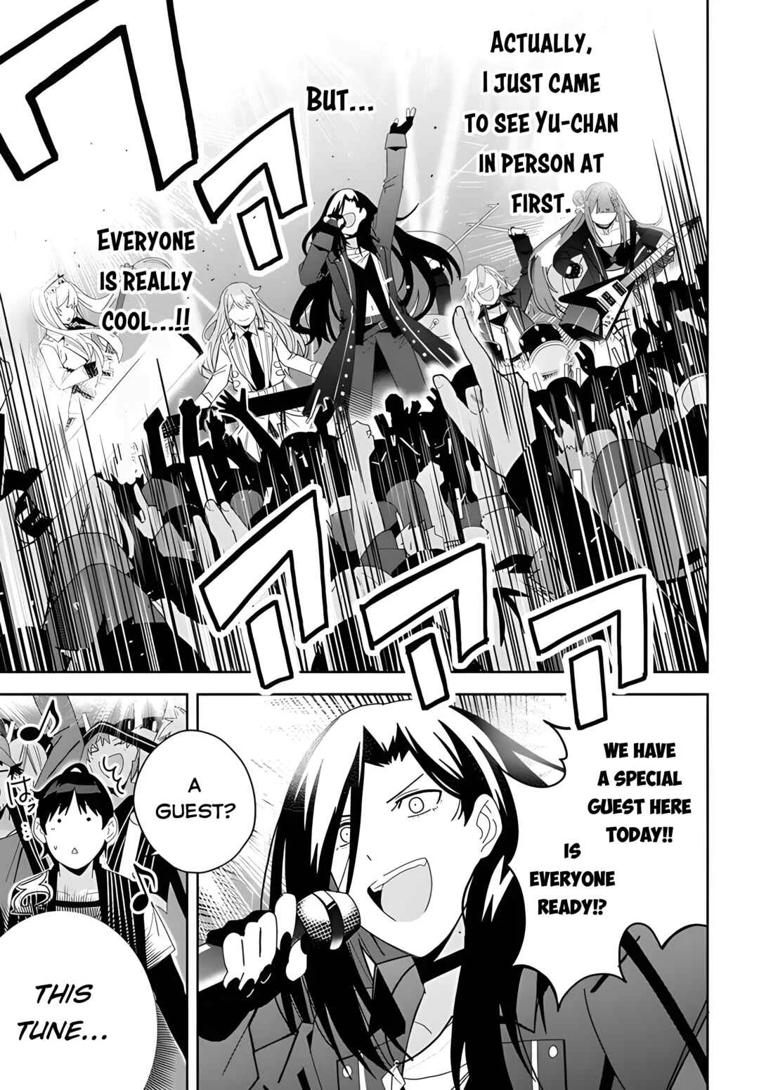 Classmate no Moto Idol ga, Tonikaku Kyodou Fushin nandesu. Chapter 2: Your singing voice - Page 13