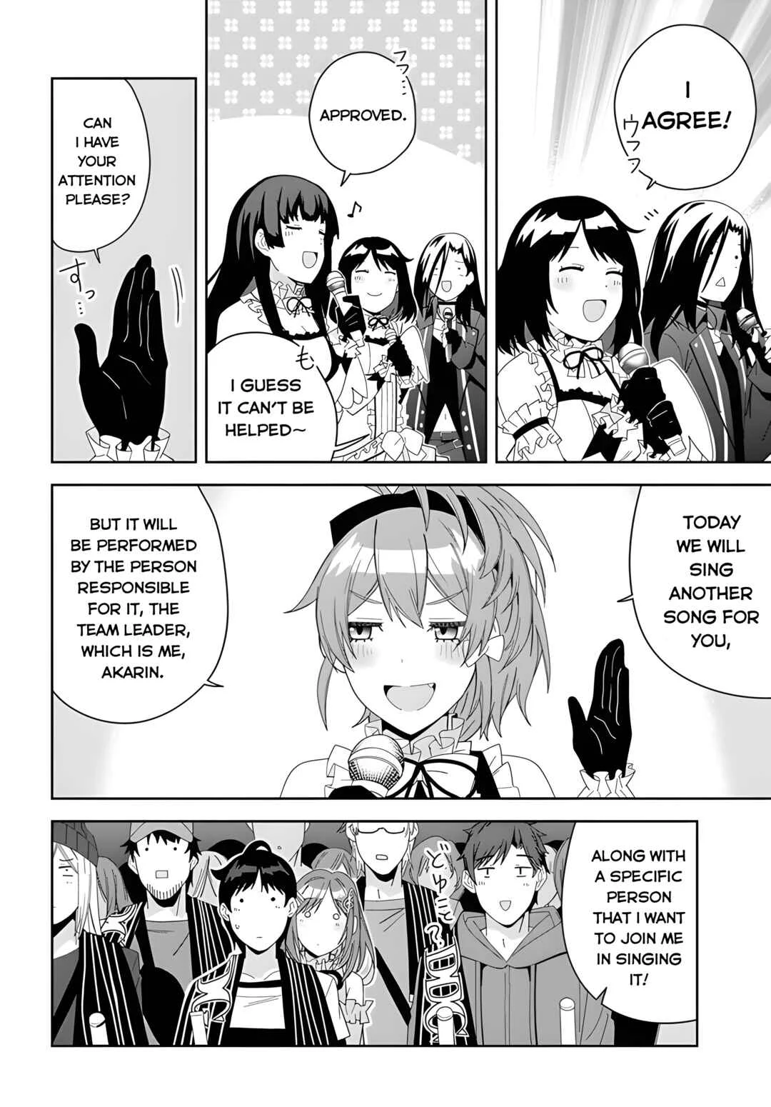 Classmate no Moto Idol ga, Tonikaku Kyodou Fushin nandesu. Chapter 2: Your singing voice - Page 18