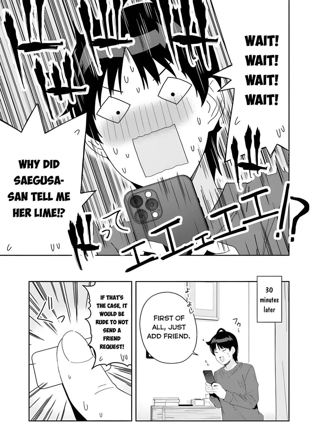 Classmate no Moto Idol ga, Tonikaku Kyodou Fushin nandesu. Chapter 3: Special fingers - Page 13