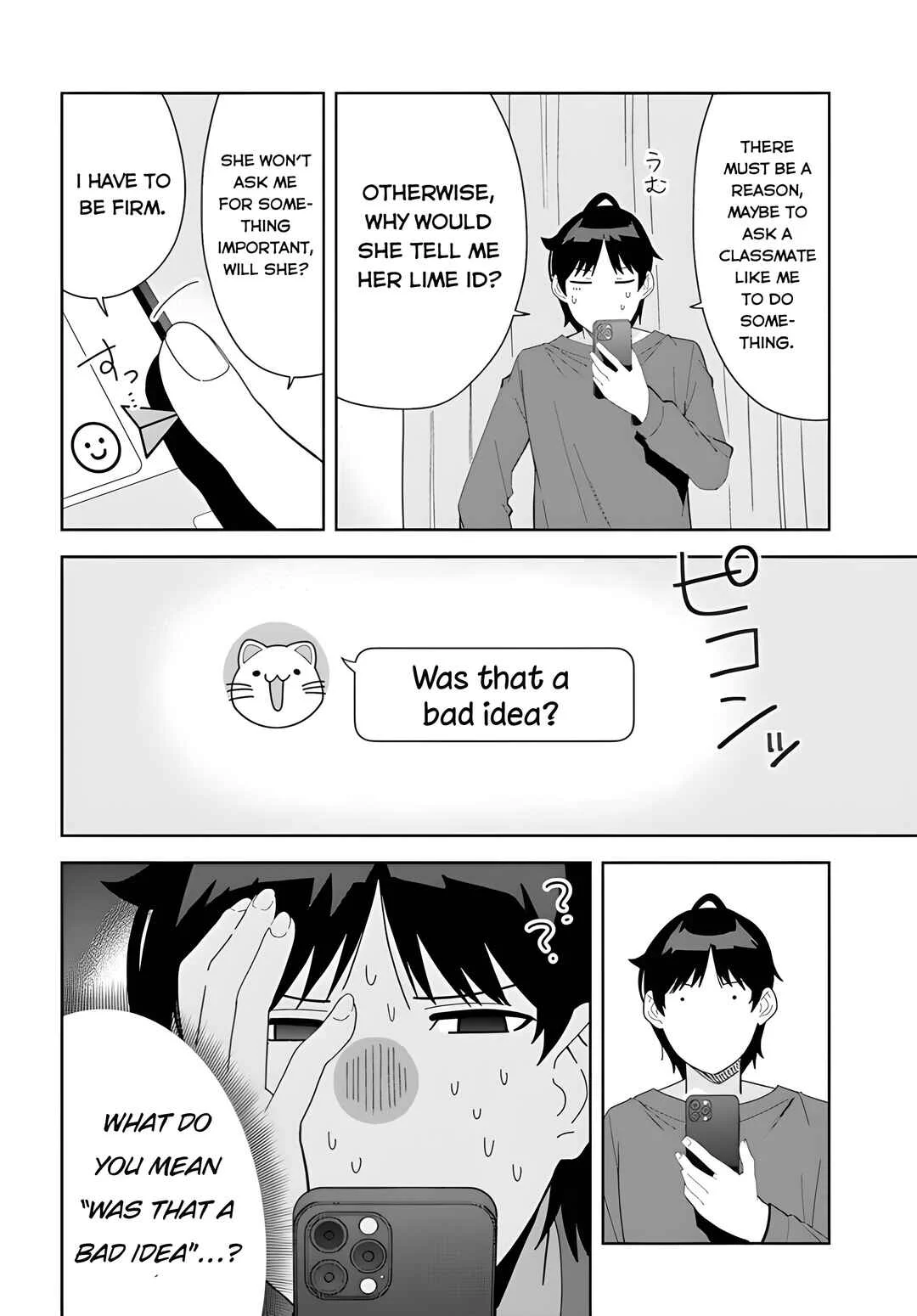 Classmate no Moto Idol ga, Tonikaku Kyodou Fushin nandesu. Chapter 3: Special fingers - Page 16