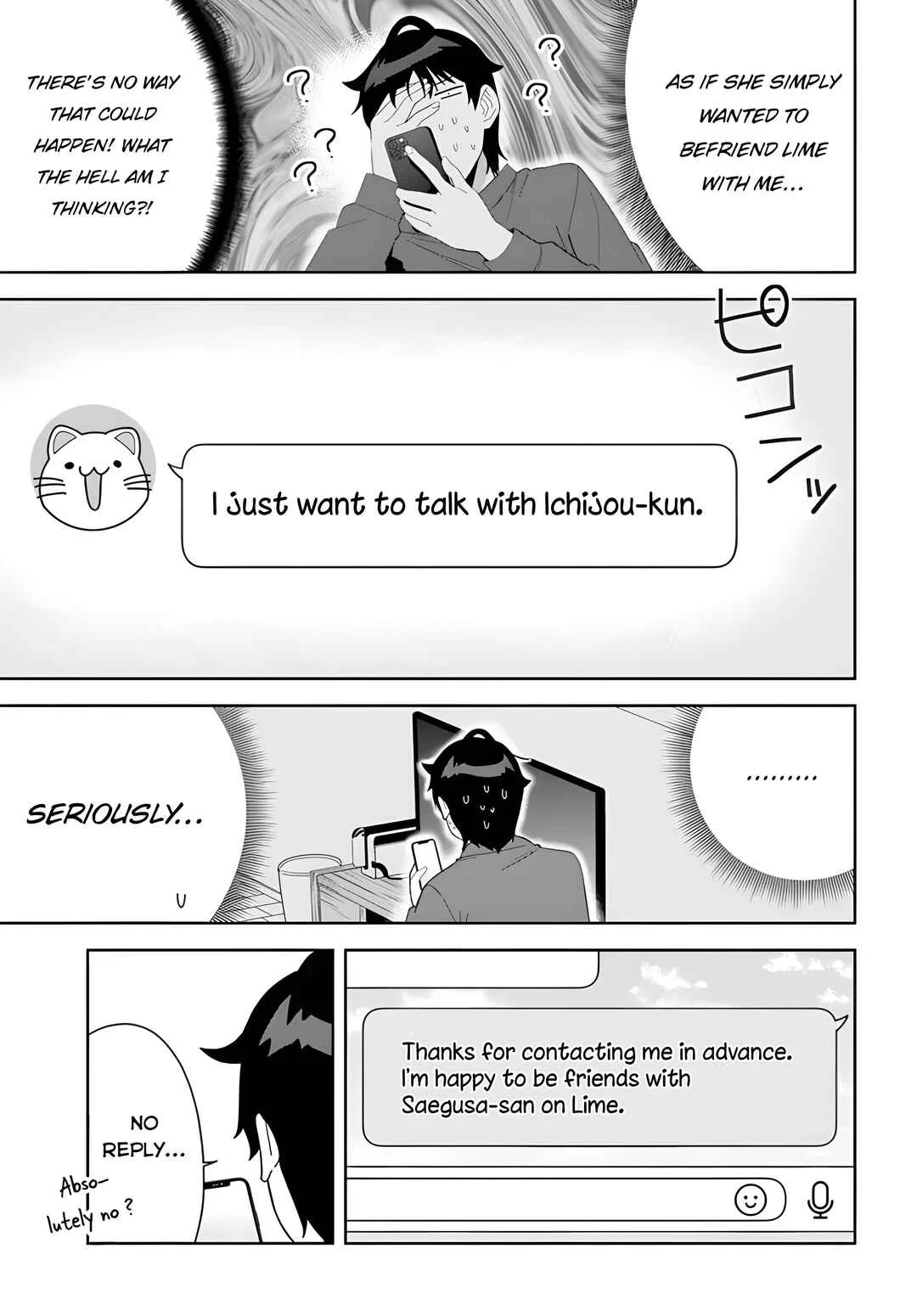 Classmate no Moto Idol ga, Tonikaku Kyodou Fushin nandesu. Chapter 3: Special fingers - Page 17