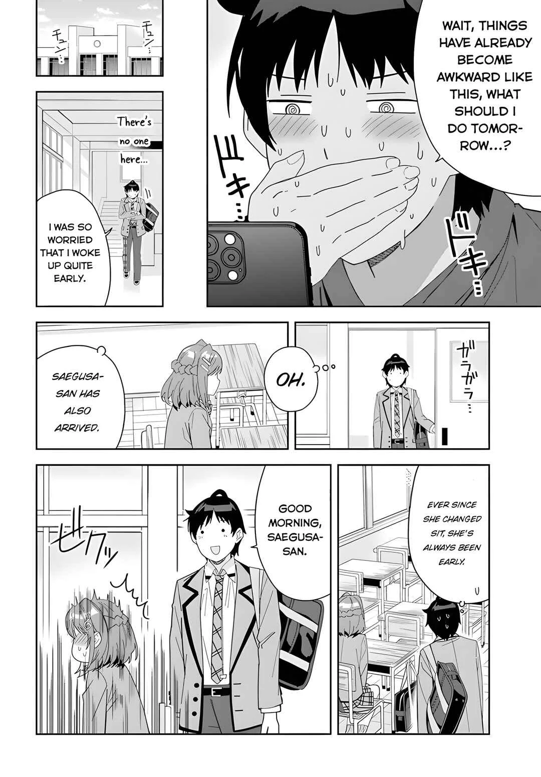 Classmate no Moto Idol ga, Tonikaku Kyodou Fushin nandesu. Chapter 3: Special fingers - Page 18