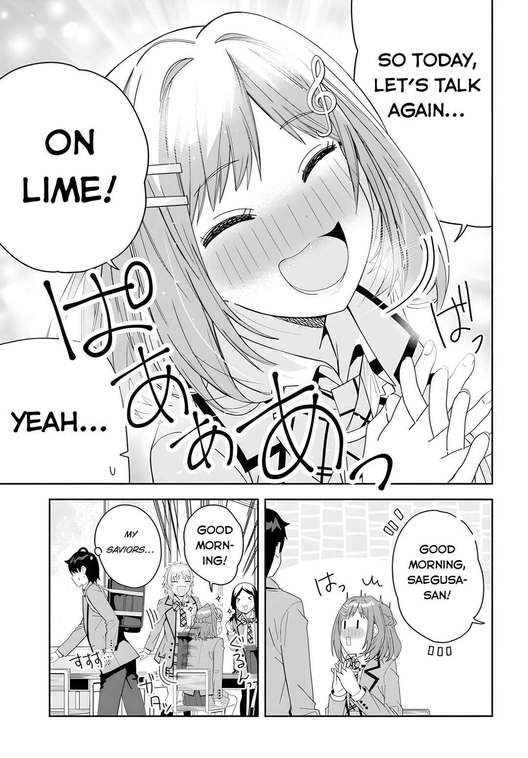 Classmate no Moto Idol ga, Tonikaku Kyodou Fushin nandesu. Chapter 3: Special fingers - Page 21