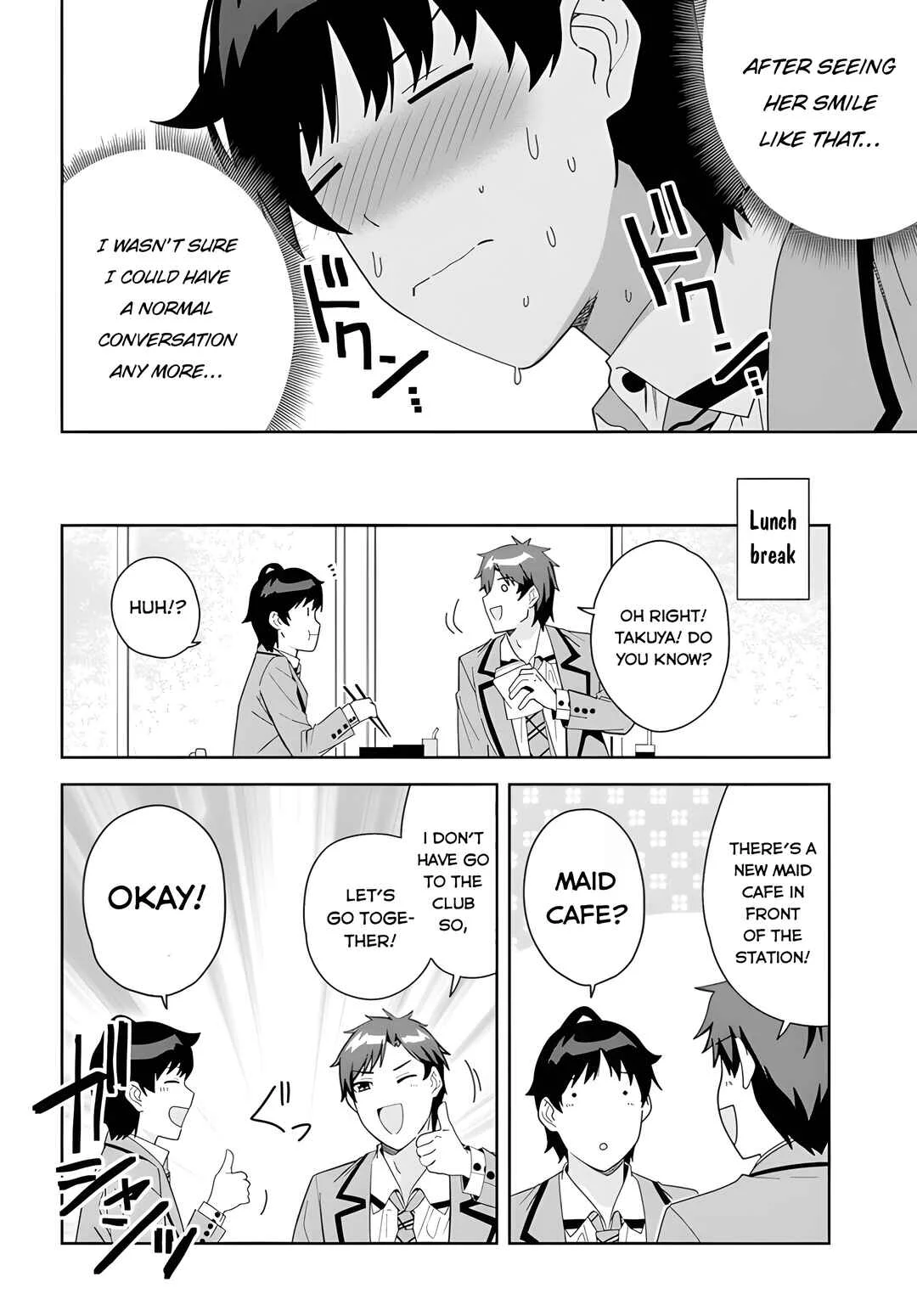 Classmate no Moto Idol ga, Tonikaku Kyodou Fushin nandesu. Chapter 3: Special fingers - Page 22