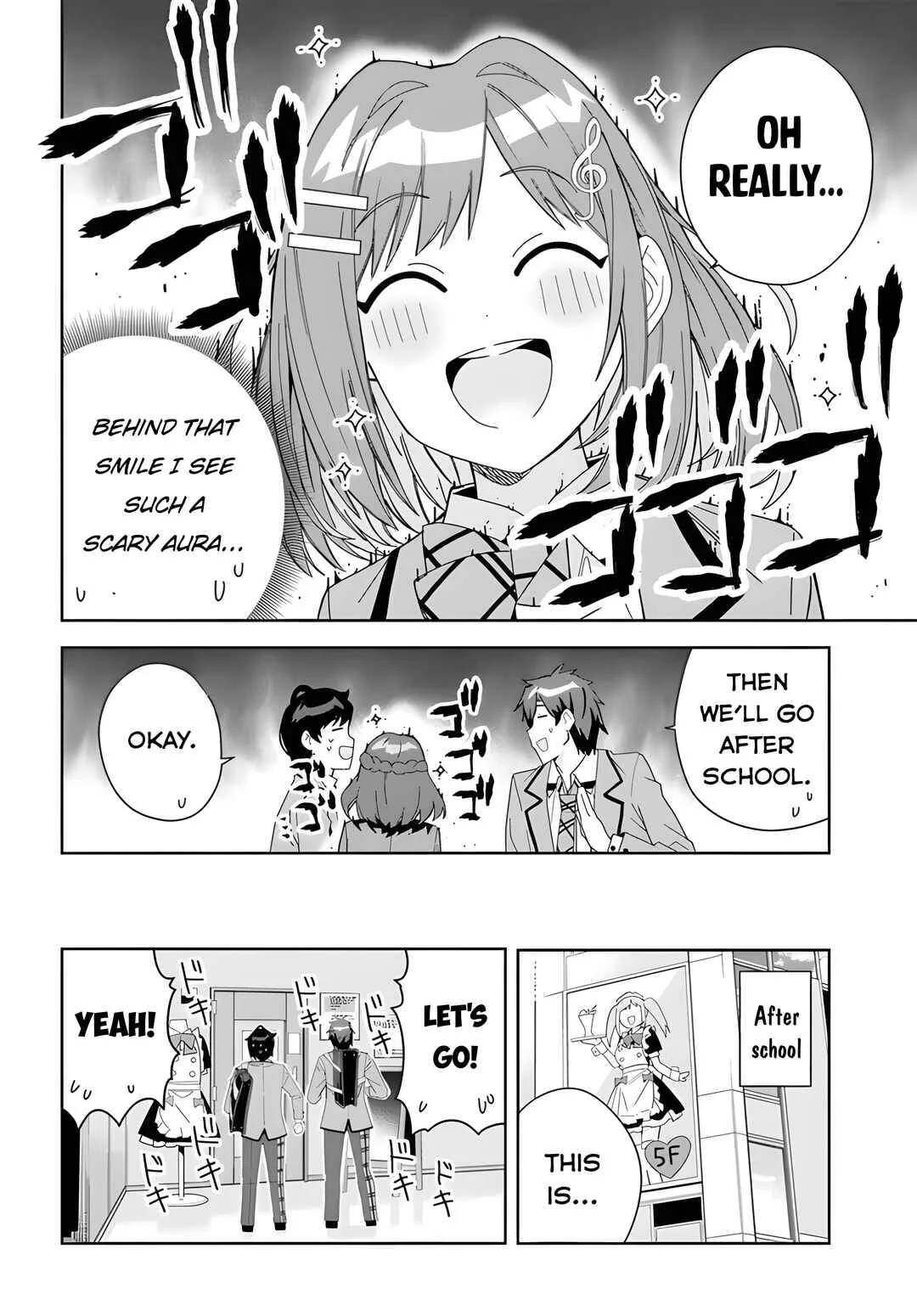 Classmate no Moto Idol ga, Tonikaku Kyodou Fushin nandesu. Chapter 3: Special fingers - Page 24